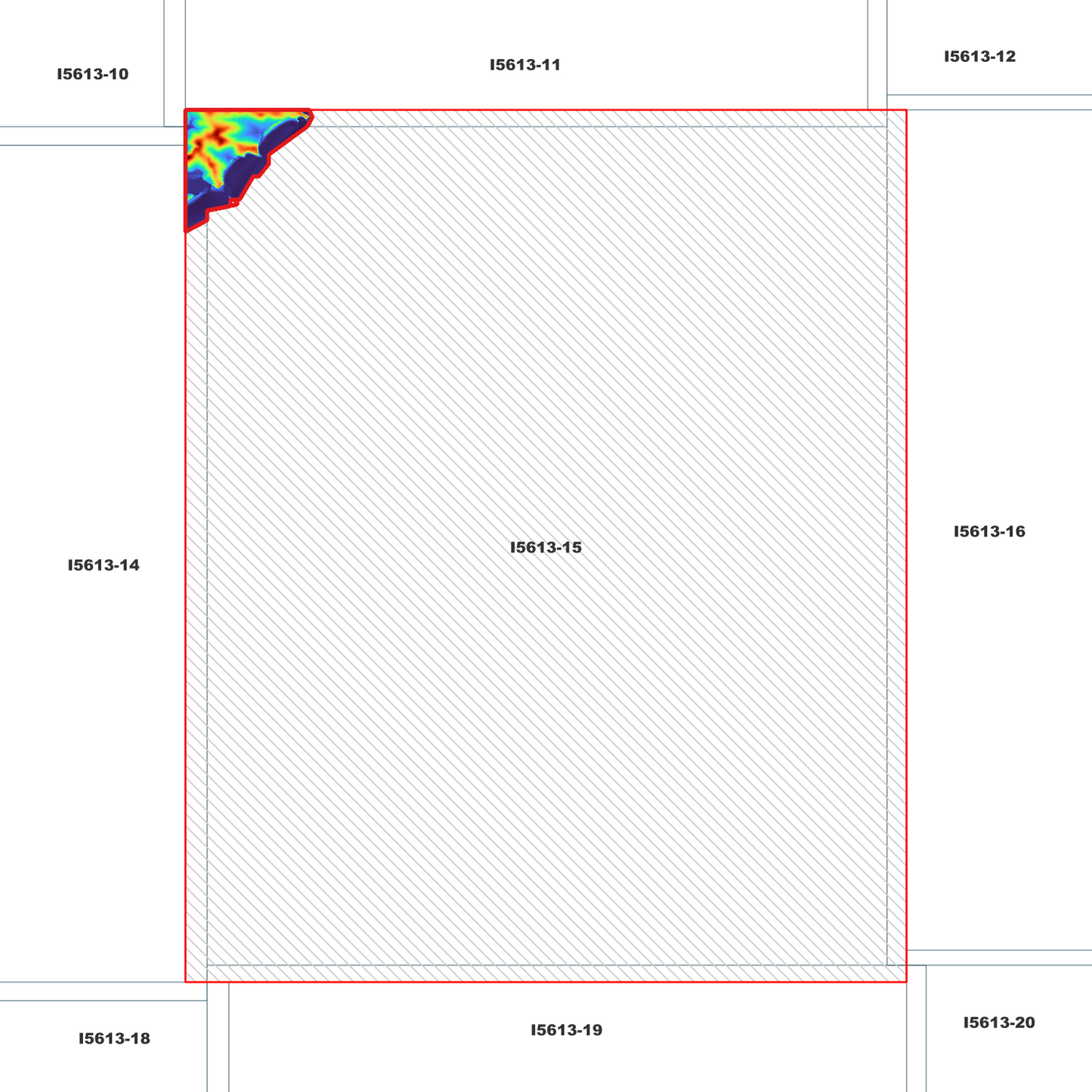 Cunjurong 1m Digital Elevation Model (I5613-15)