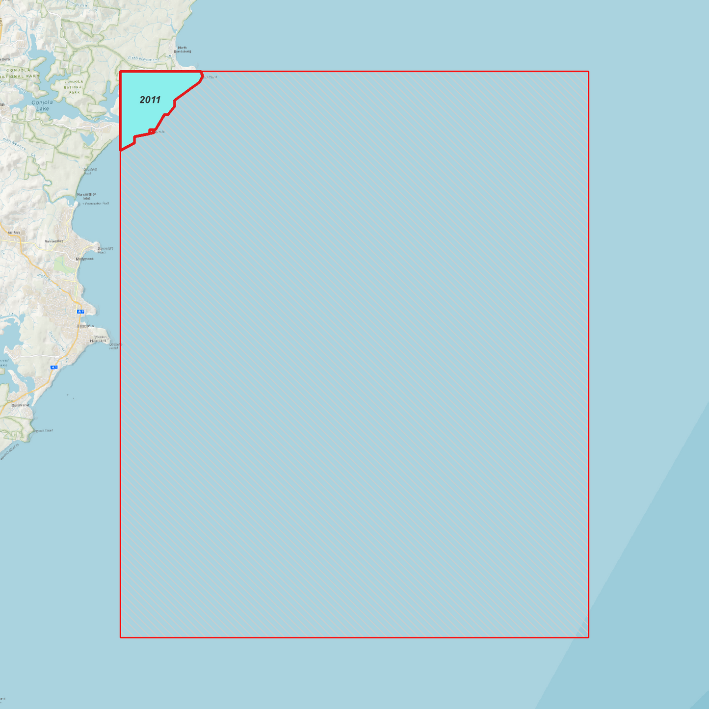 Cunjurong 1m Digital Elevation Model (I5613-15)