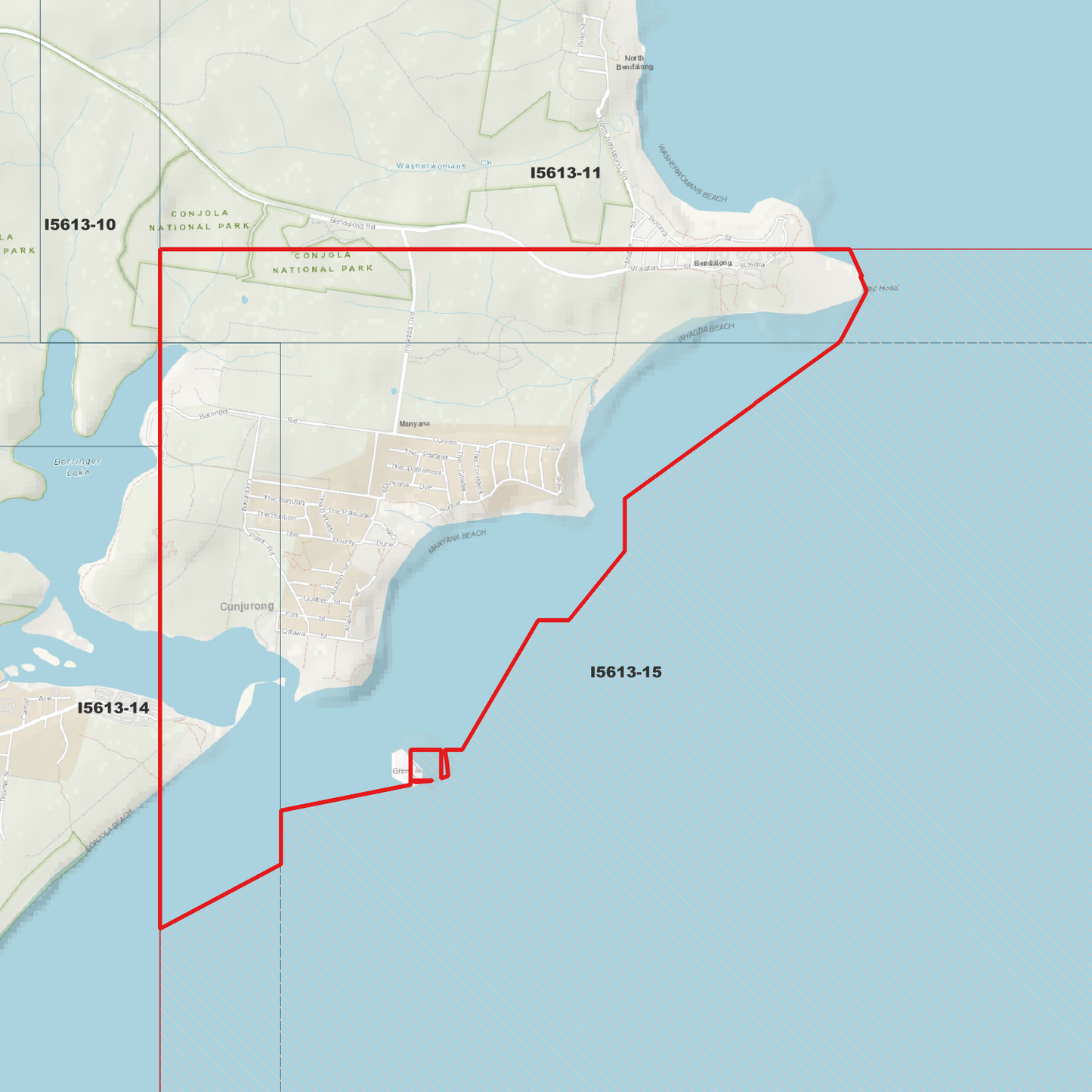 Cunjurong 1m Digital Elevation Model (I5613-15)