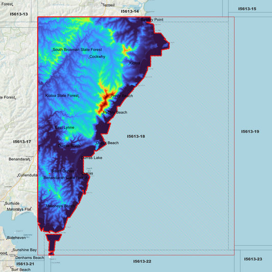 Kioloa 1m Digital Elevation Model (I5613-18)