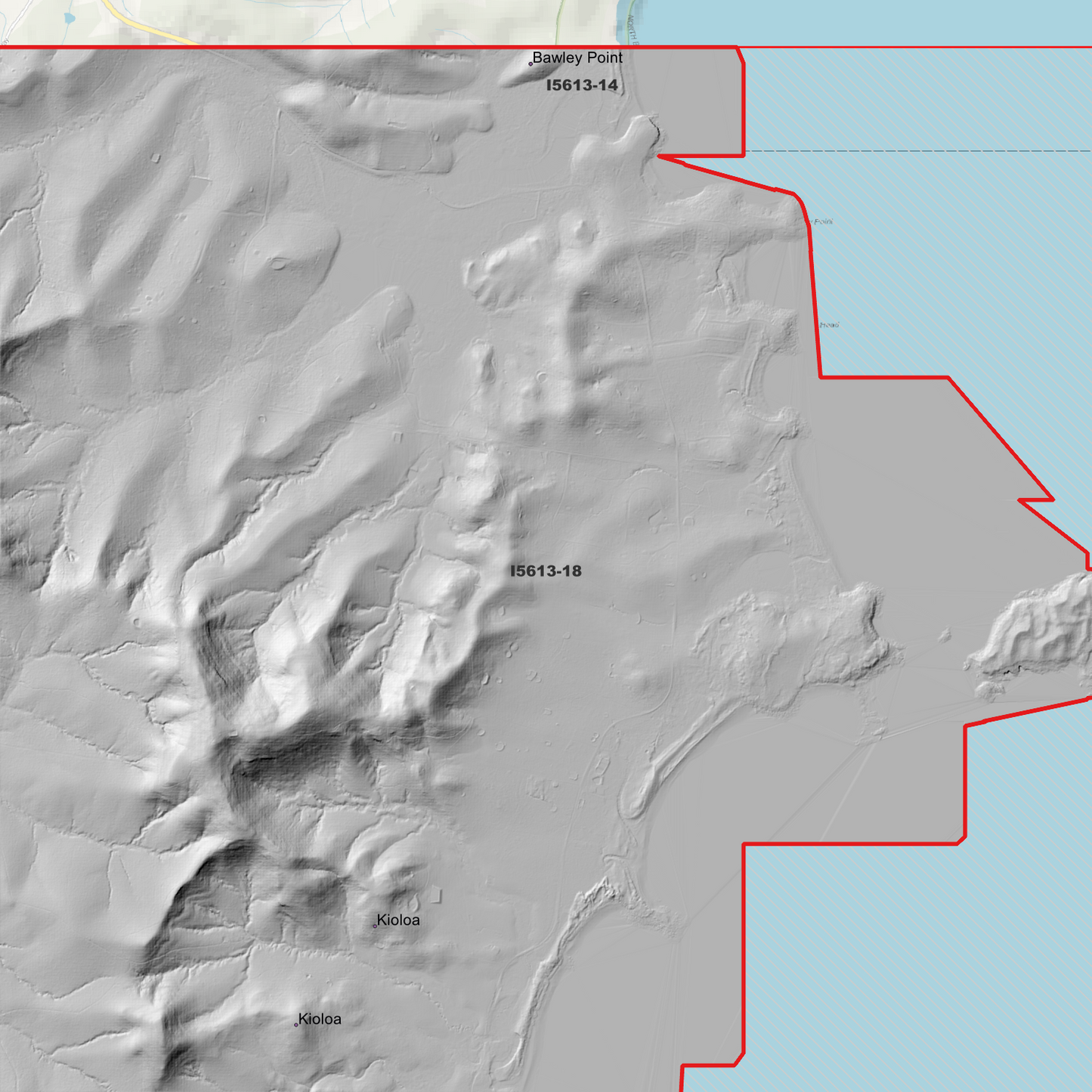 Kioloa 1m Digital Elevation Model (I5613-18)