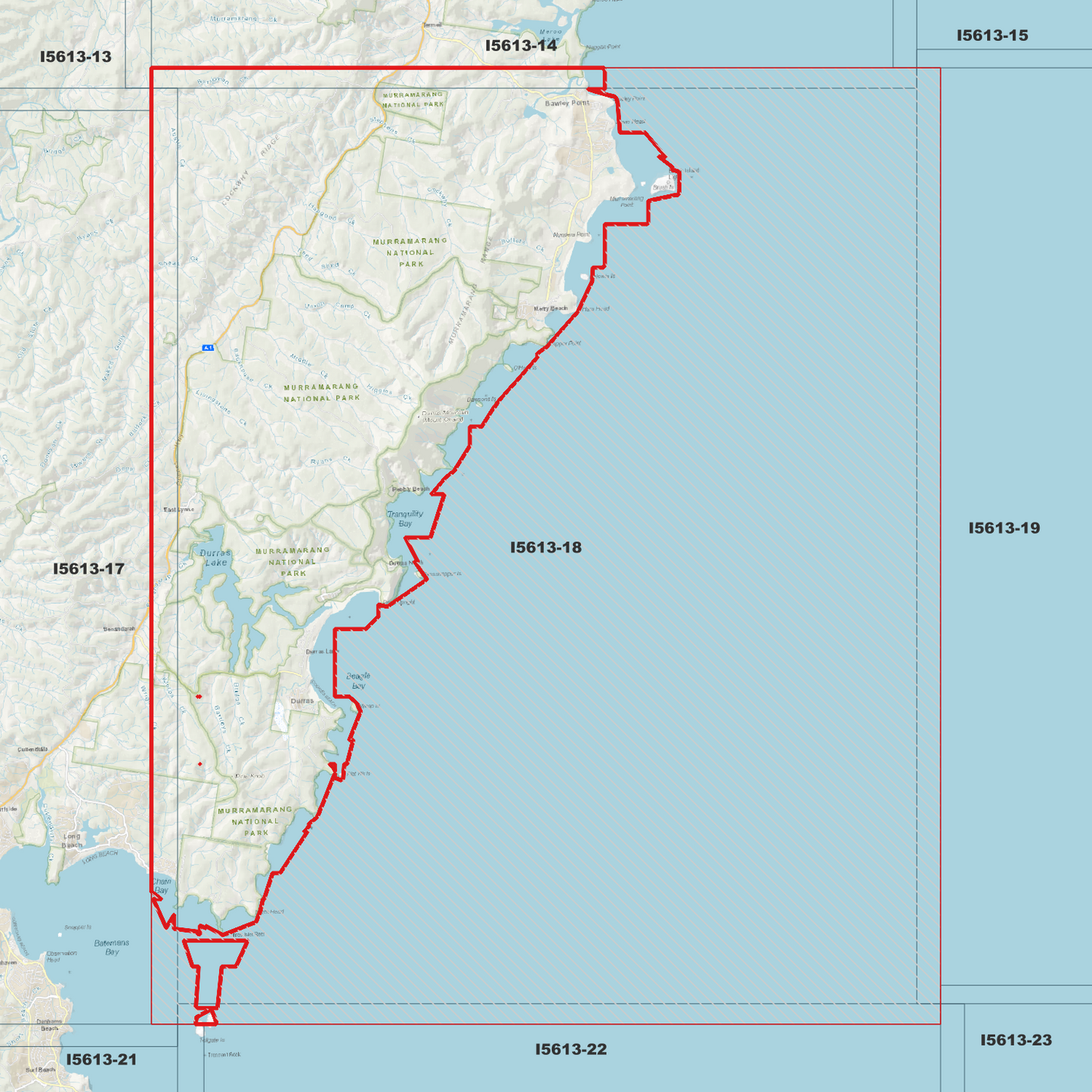 Kioloa 1m Digital Elevation Model (I5613-18)