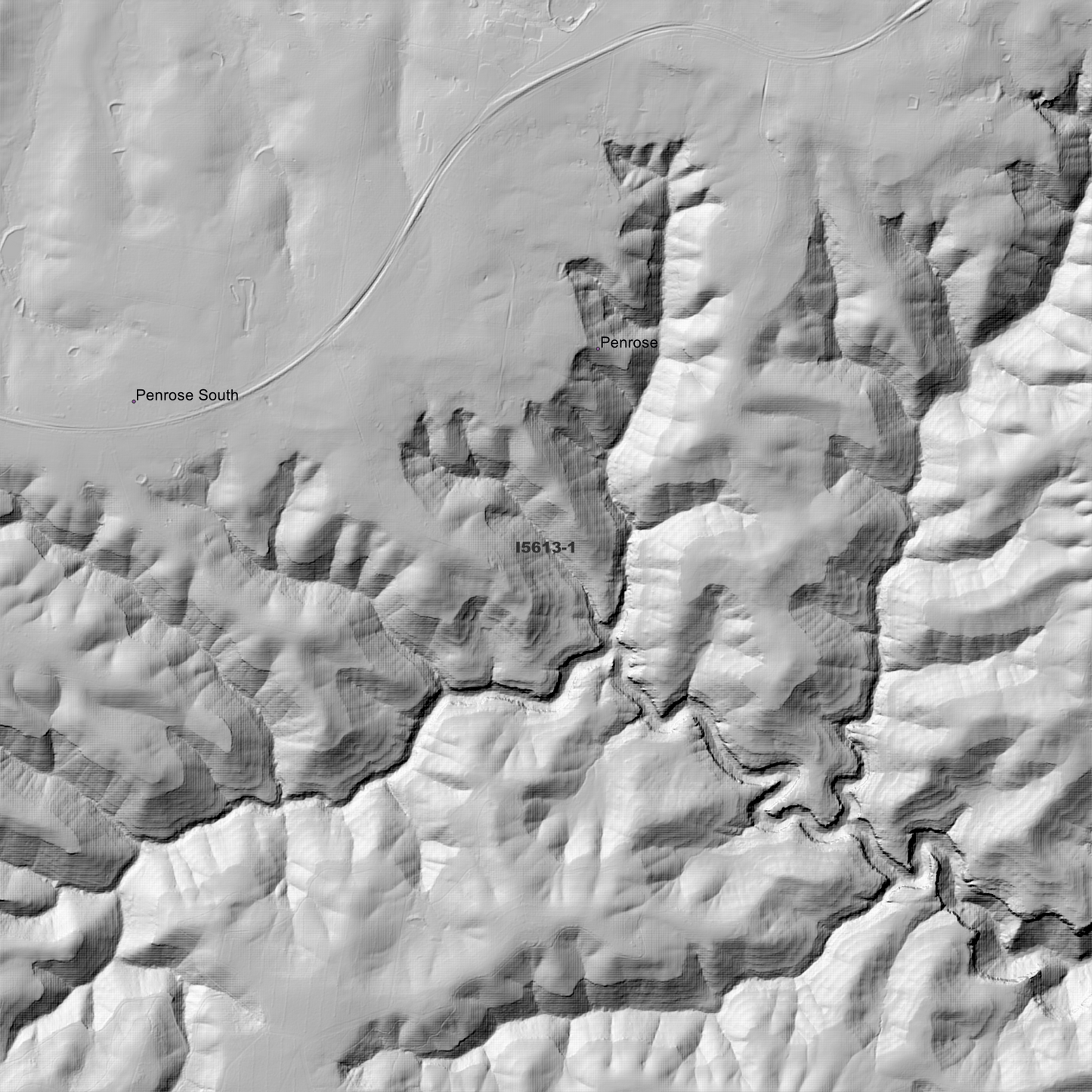 Canyonleigh 2m Digital Elevation Model (I5613-1)