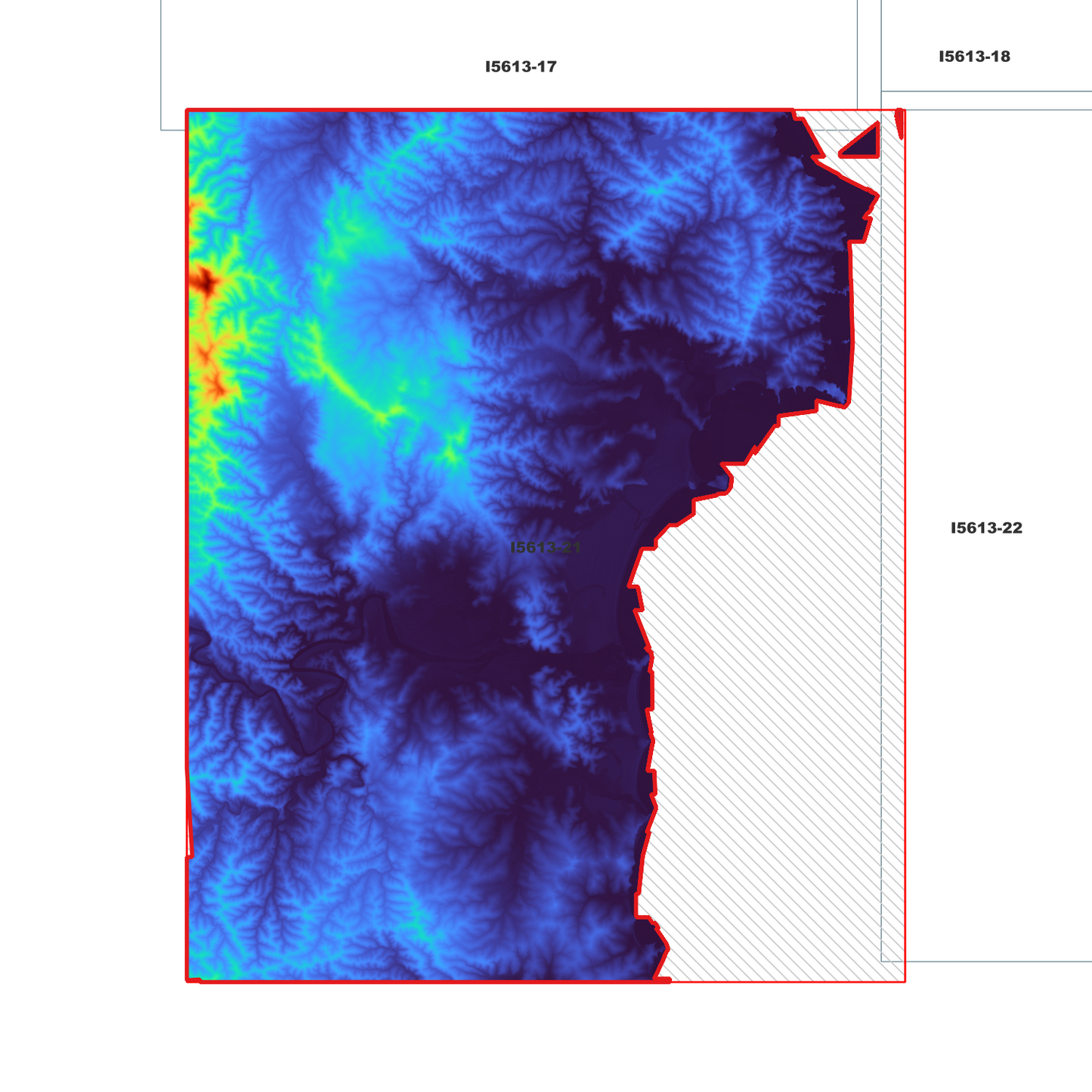 Moruya 1m Digital Elevation Model (I5613-21)