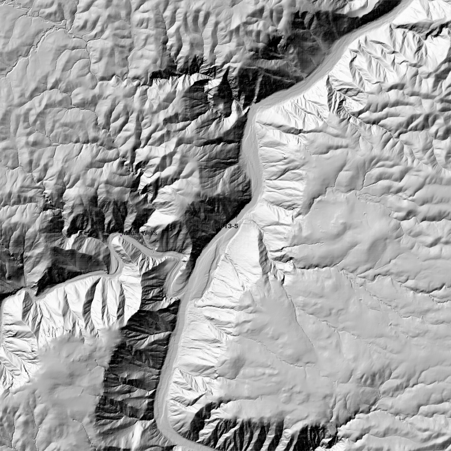 Touga 1m & 2m Digital Elevation Models (I5613-5)