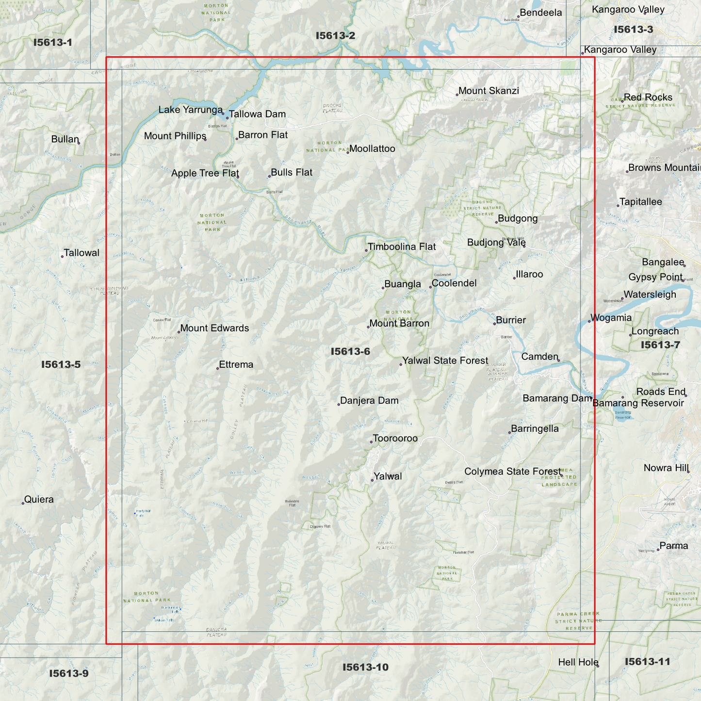Yalwal 1m & 2m Digital Elevation Models (I5613-6)