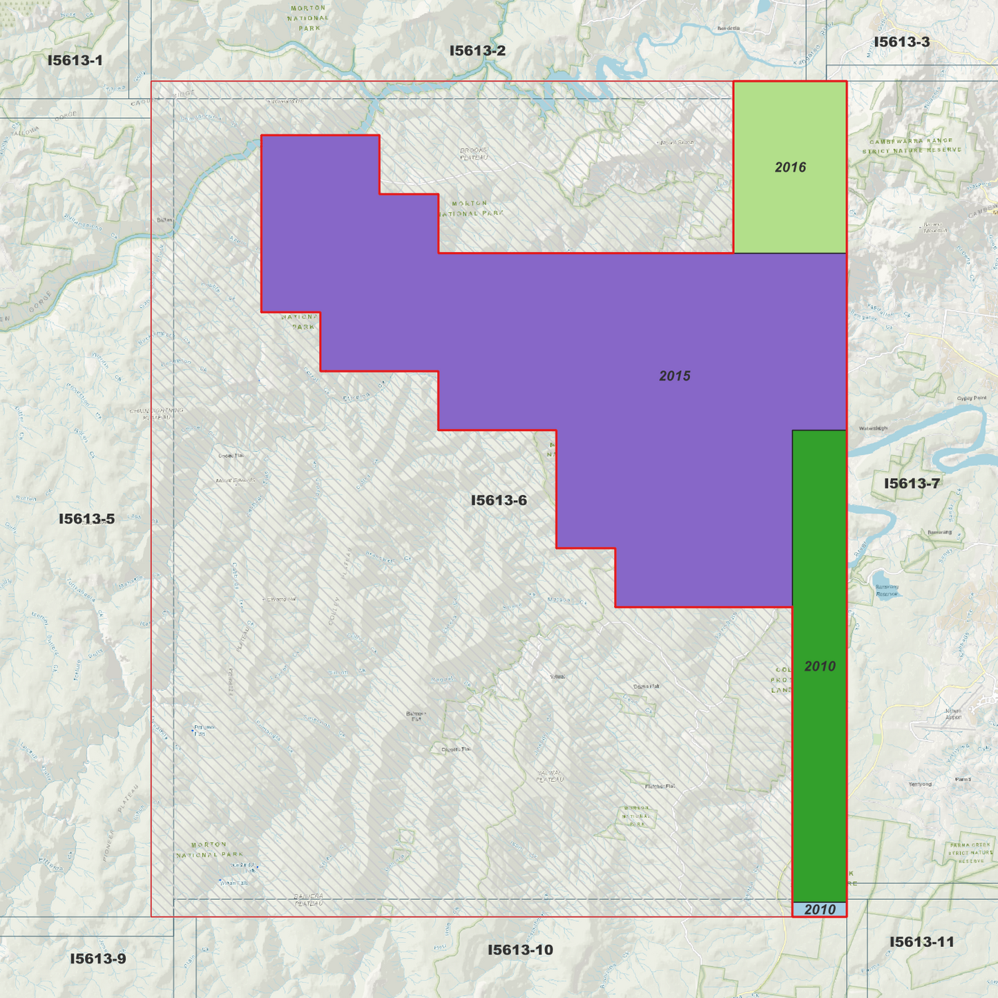 Yalwal 1m & 2m Digital Elevation Models (I5613-6)