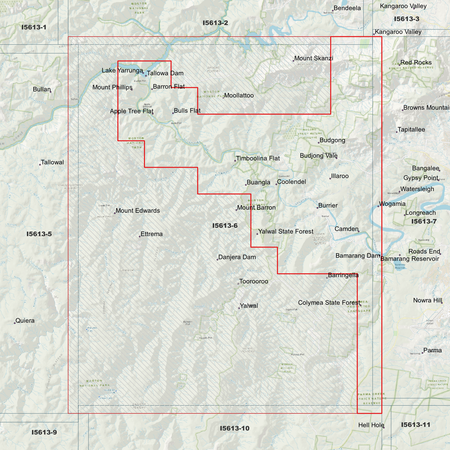 Yalwal 1m & 2m Digital Elevation Models (I5613-6)