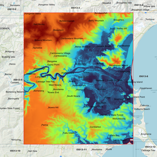 Nowra 1m Digital Elevation Model (I5613-7)