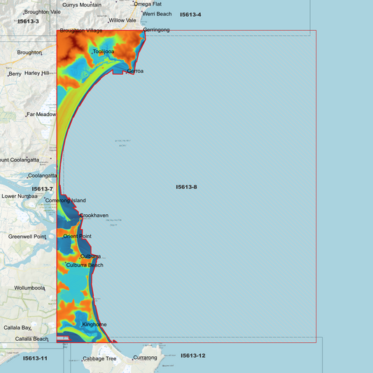Gerroa 1m Digital Elevation Model (I5613-8)