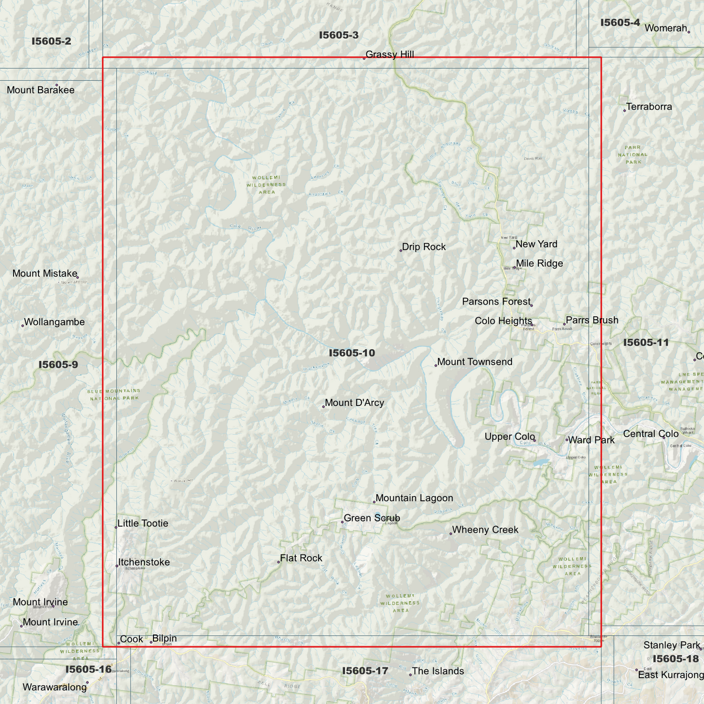 Colo 1m & 2m Digital Elevation Models (I5605-10)