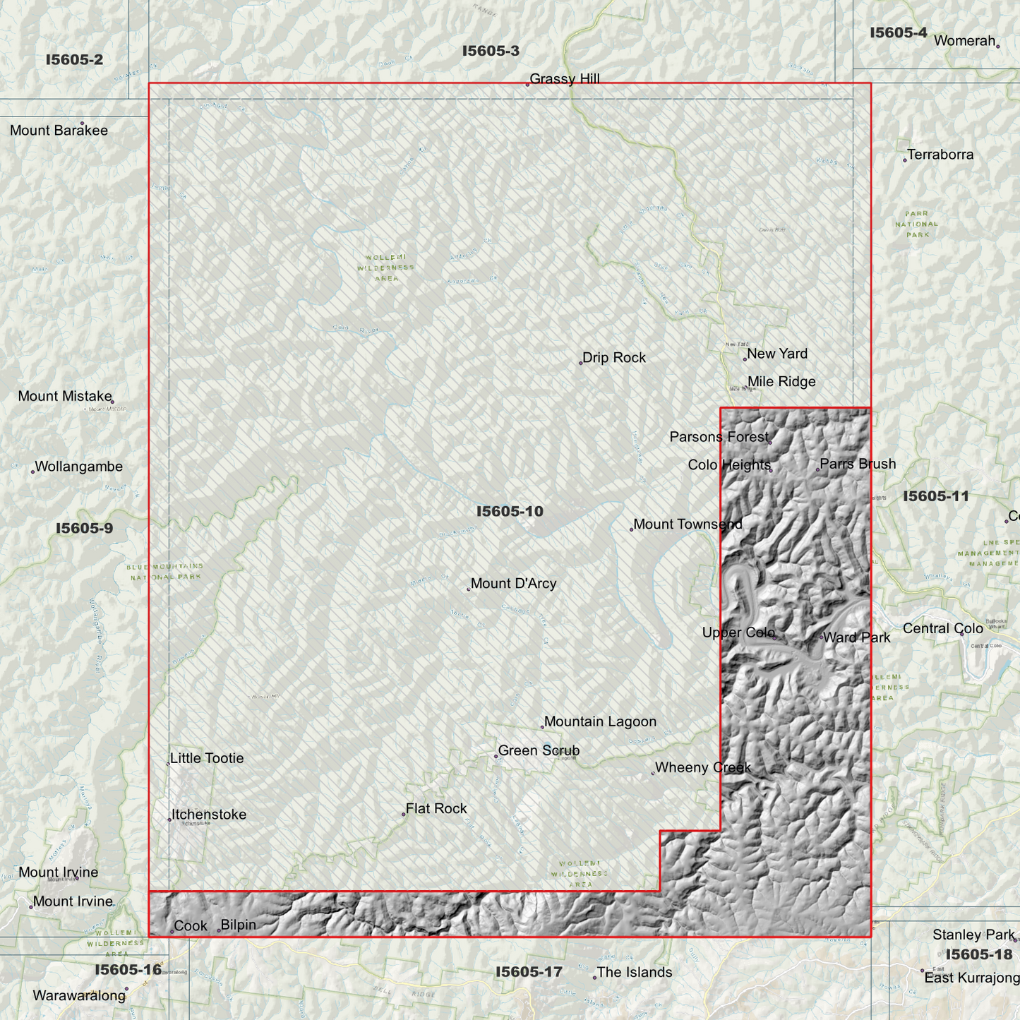 Colo 1m & 2m Digital Elevation Models (I5605-10)