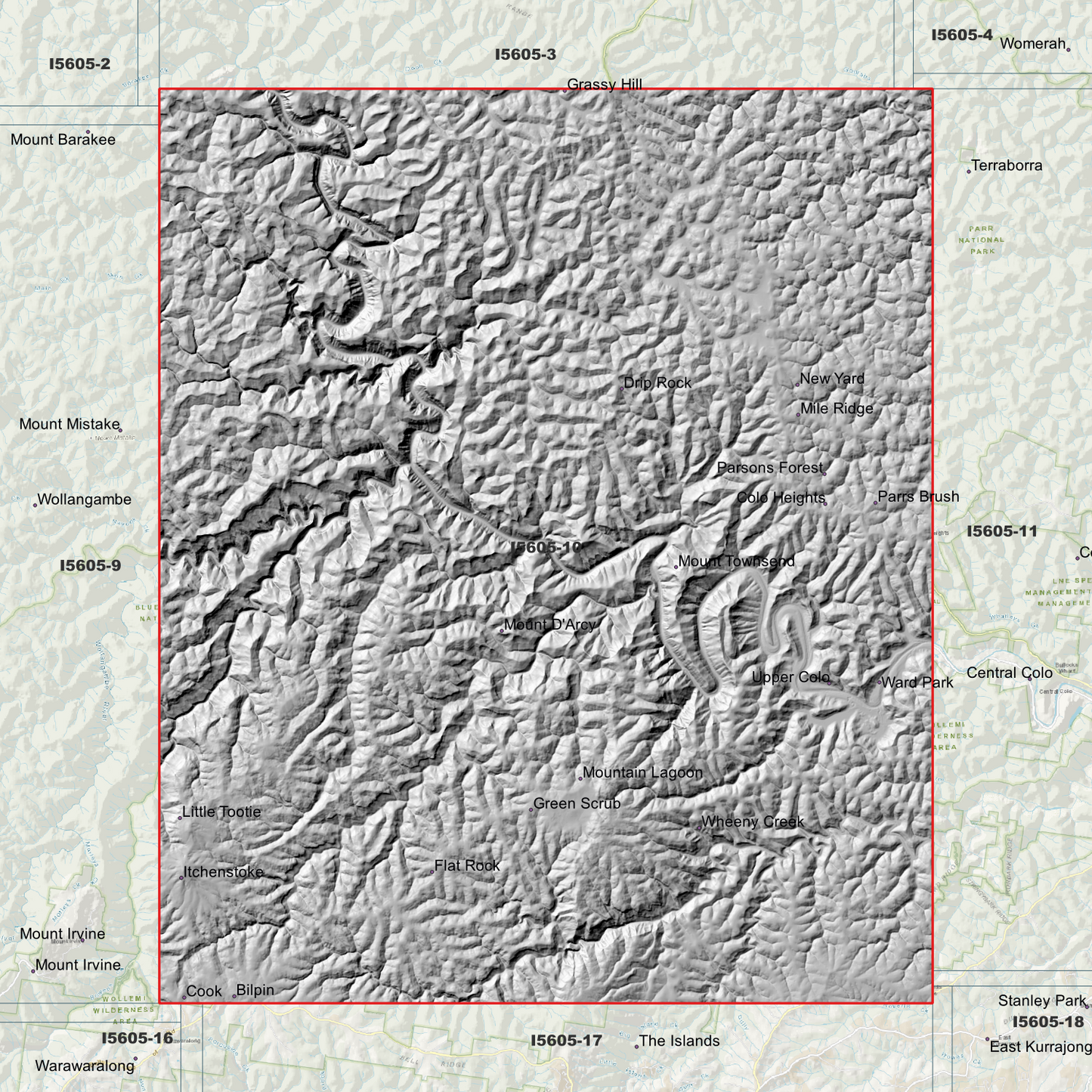 Colo 1m & 2m Digital Elevation Models (I5605-10)