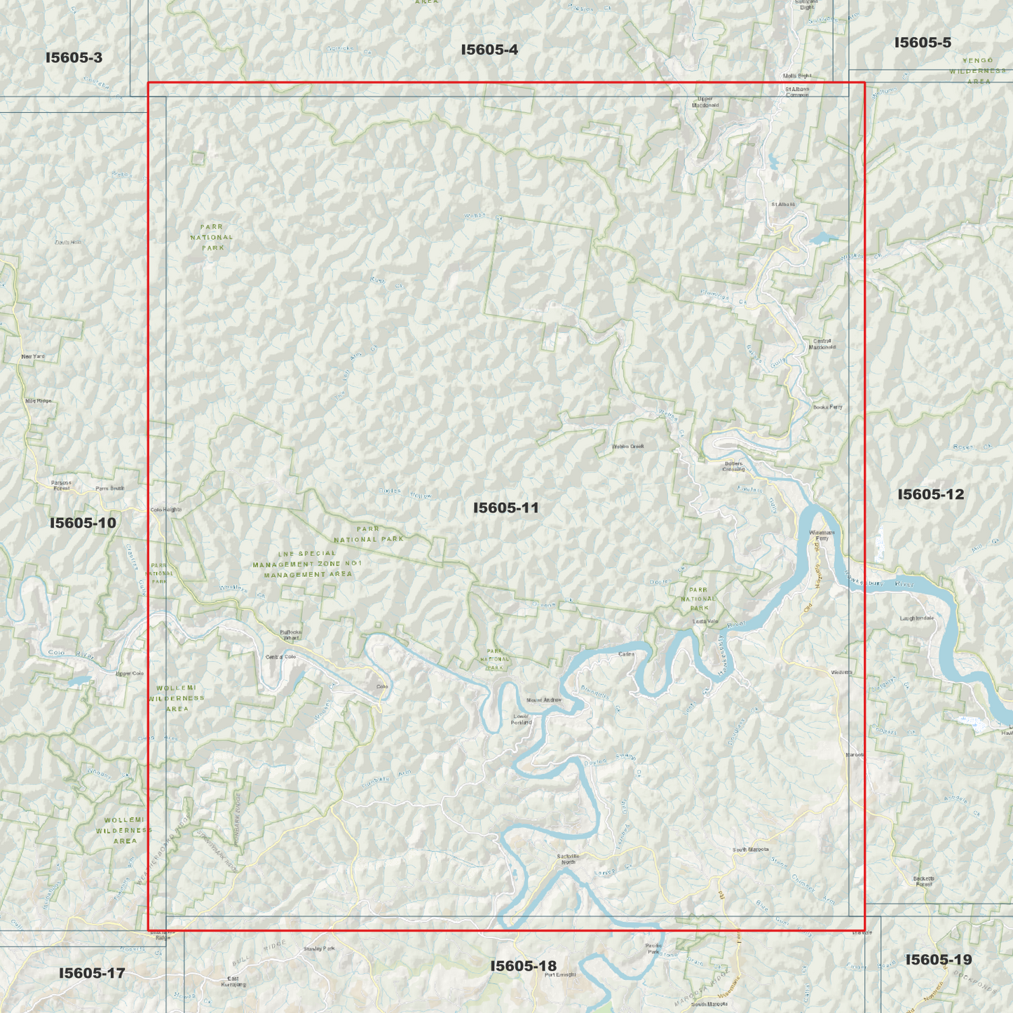 Wisemans 1m & 2m Digital Elevation Models (I5605-11)