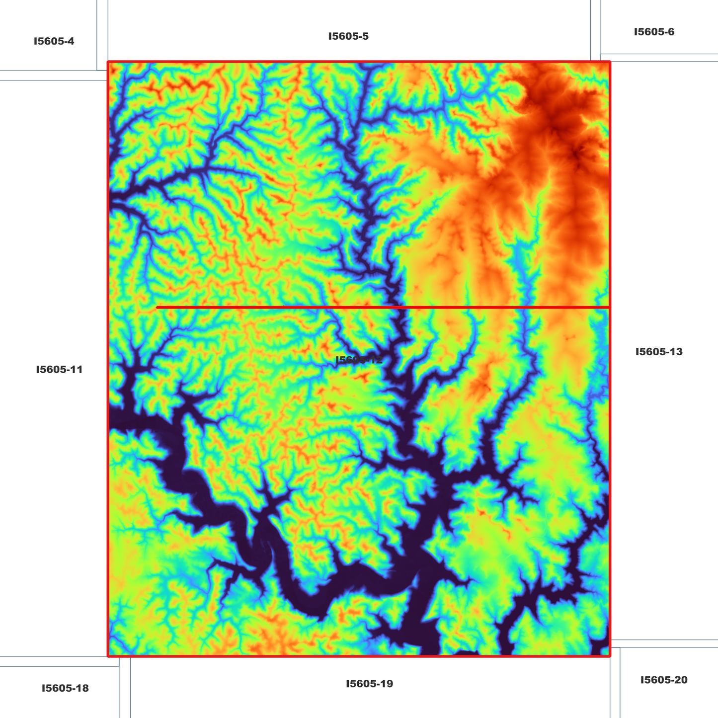 Popran 1m Digital Elevation Model (I5605-12)