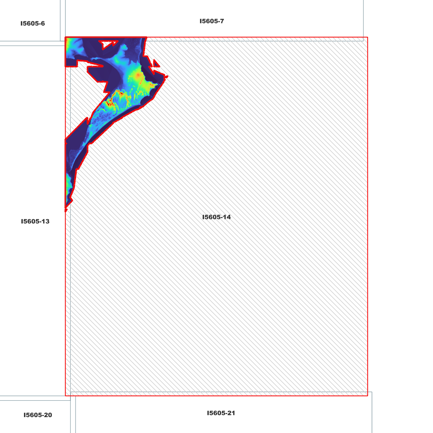 Norah 1m Digital Elevation Model (I5605-14)