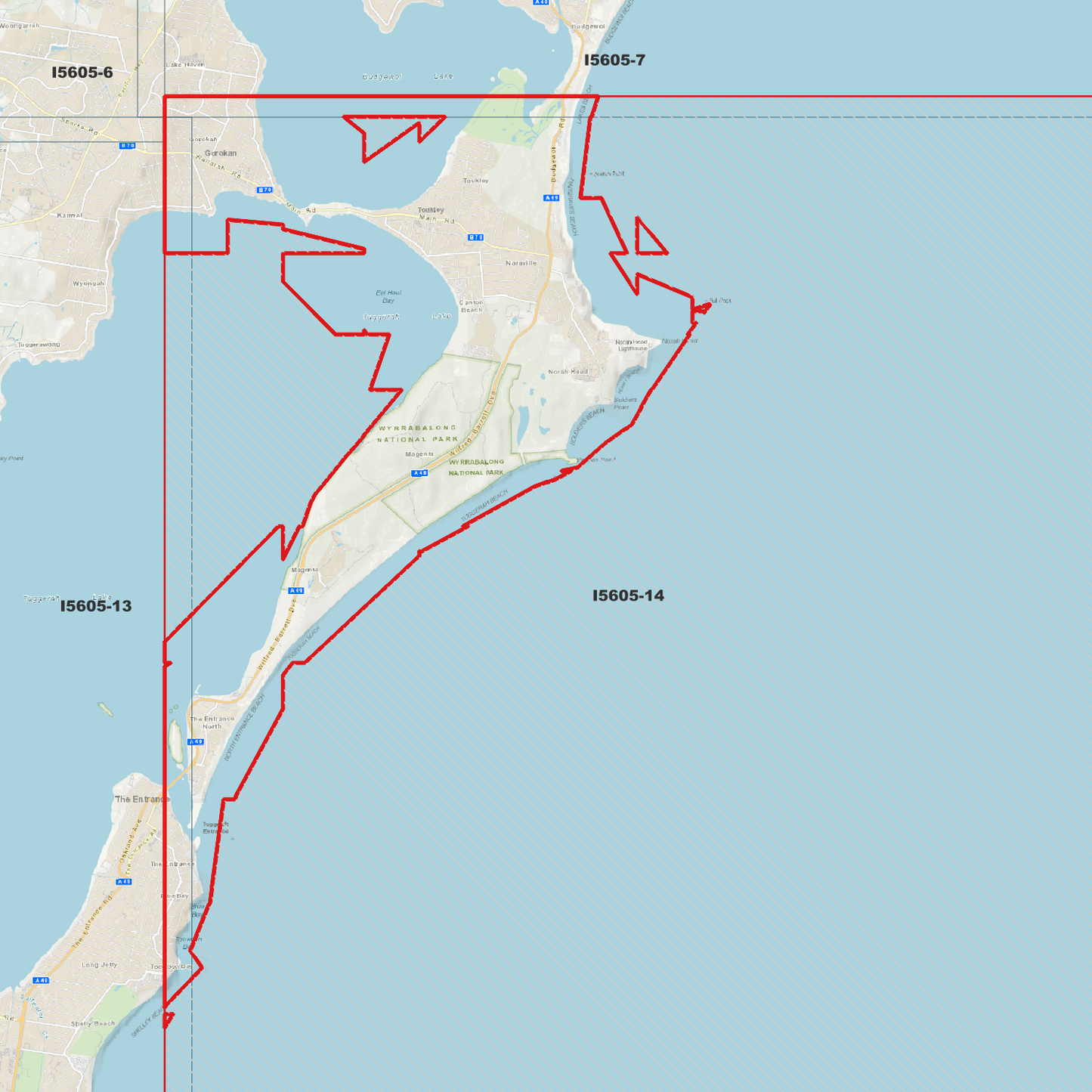 Norah 1m Digital Elevation Model (I5605-14)