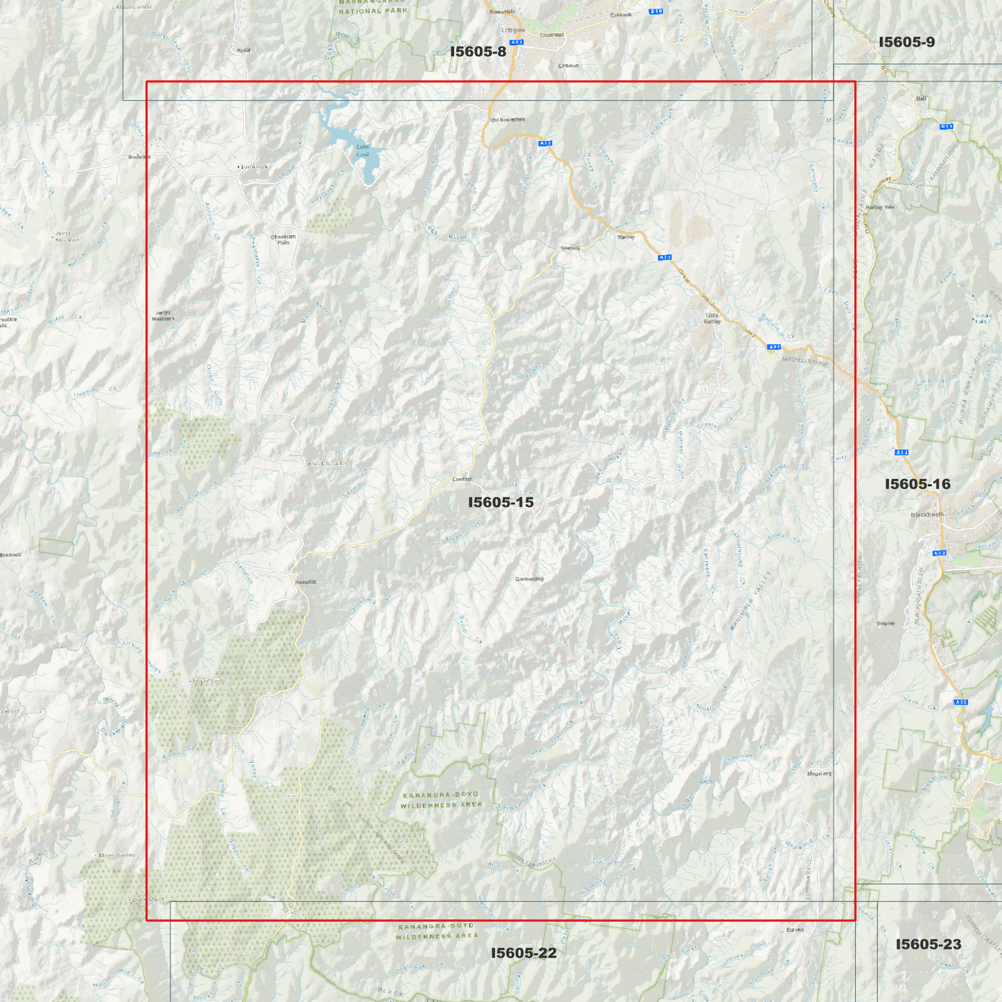 Hartley 1m & 2m Digital Elevation Models (I5605-15)