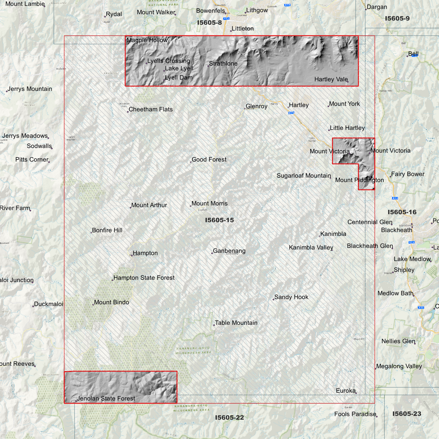 Hartley 1m & 2m Digital Elevation Models (I5605-15)