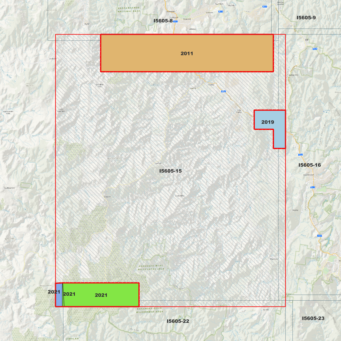 Hartley 1m Digital Elevation Model (I5605-15)
