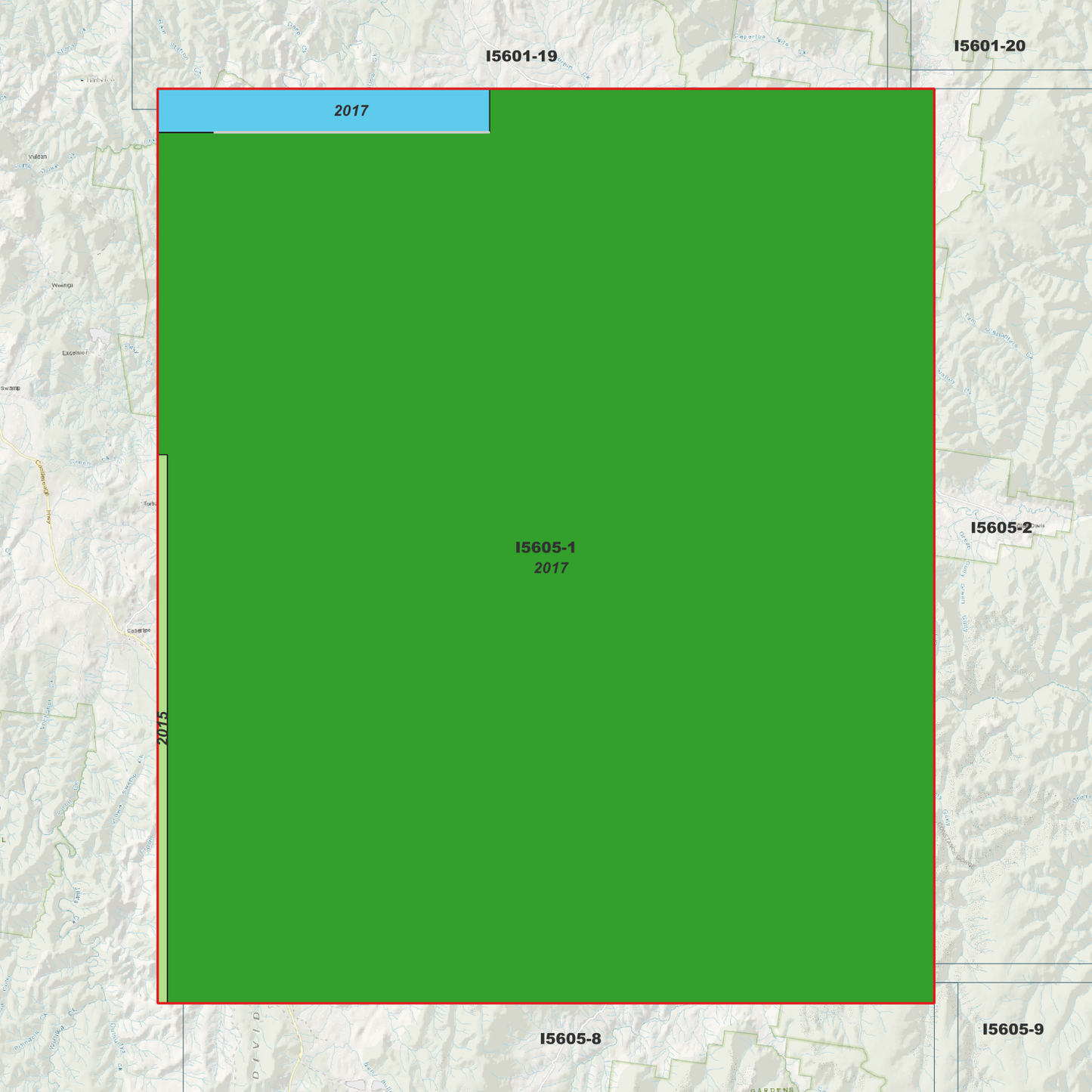 Capertee 2m Digital Elevation Model (I5605-1)