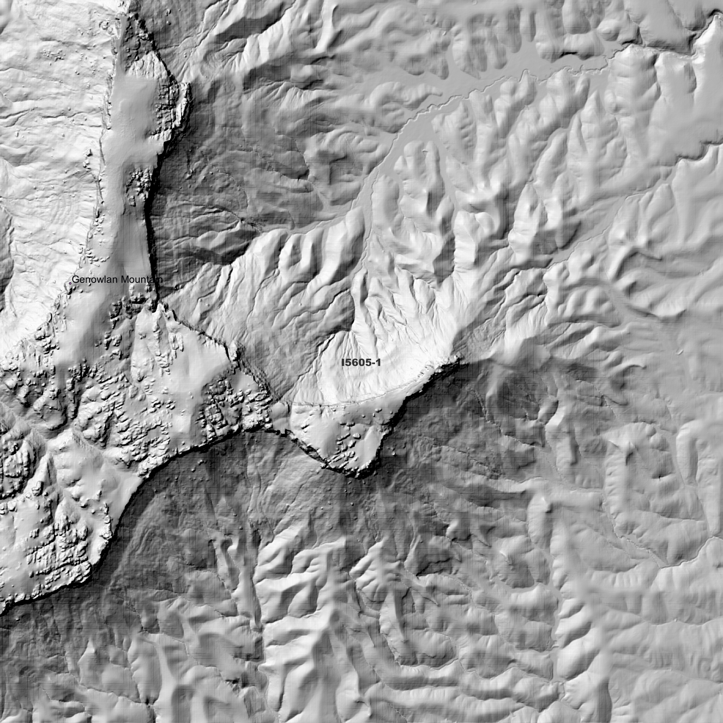 Capertee 2m Digital Elevation Model (I5605-1)