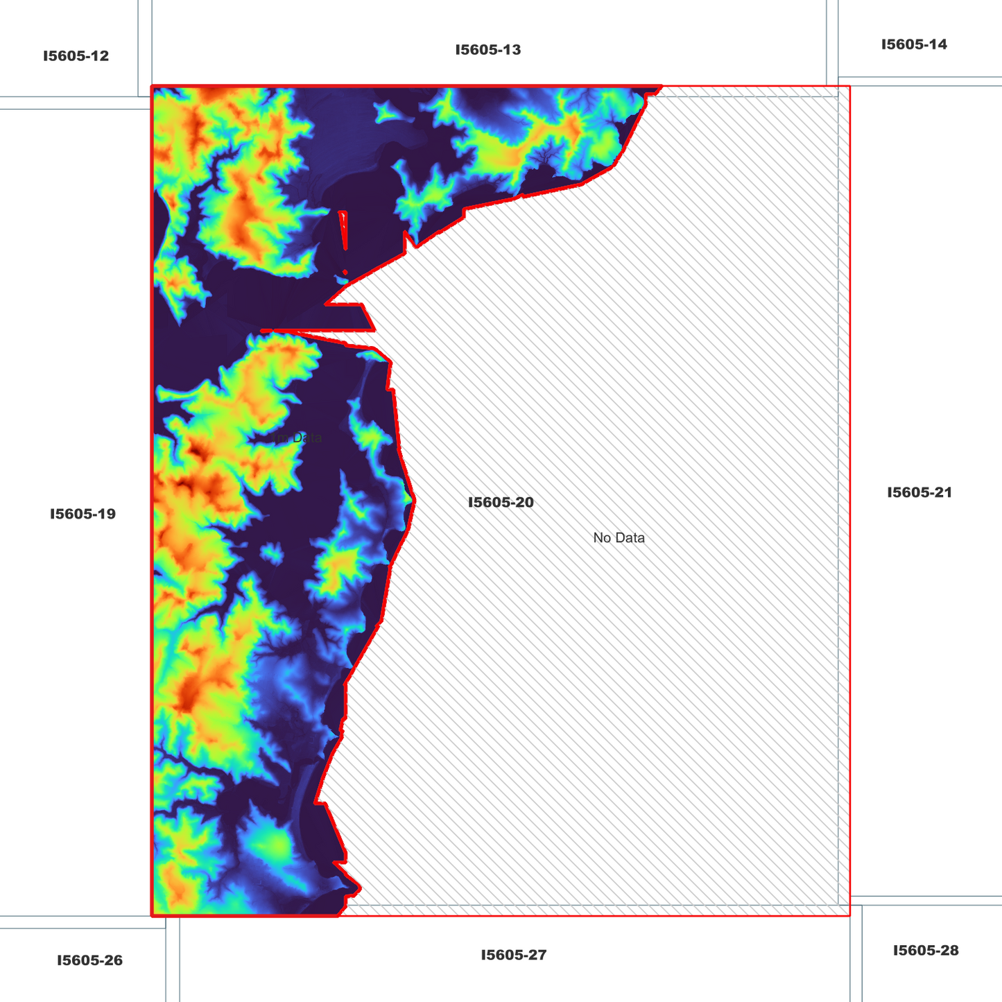 Newport 1m Digital Elevation Model (I5605-20)