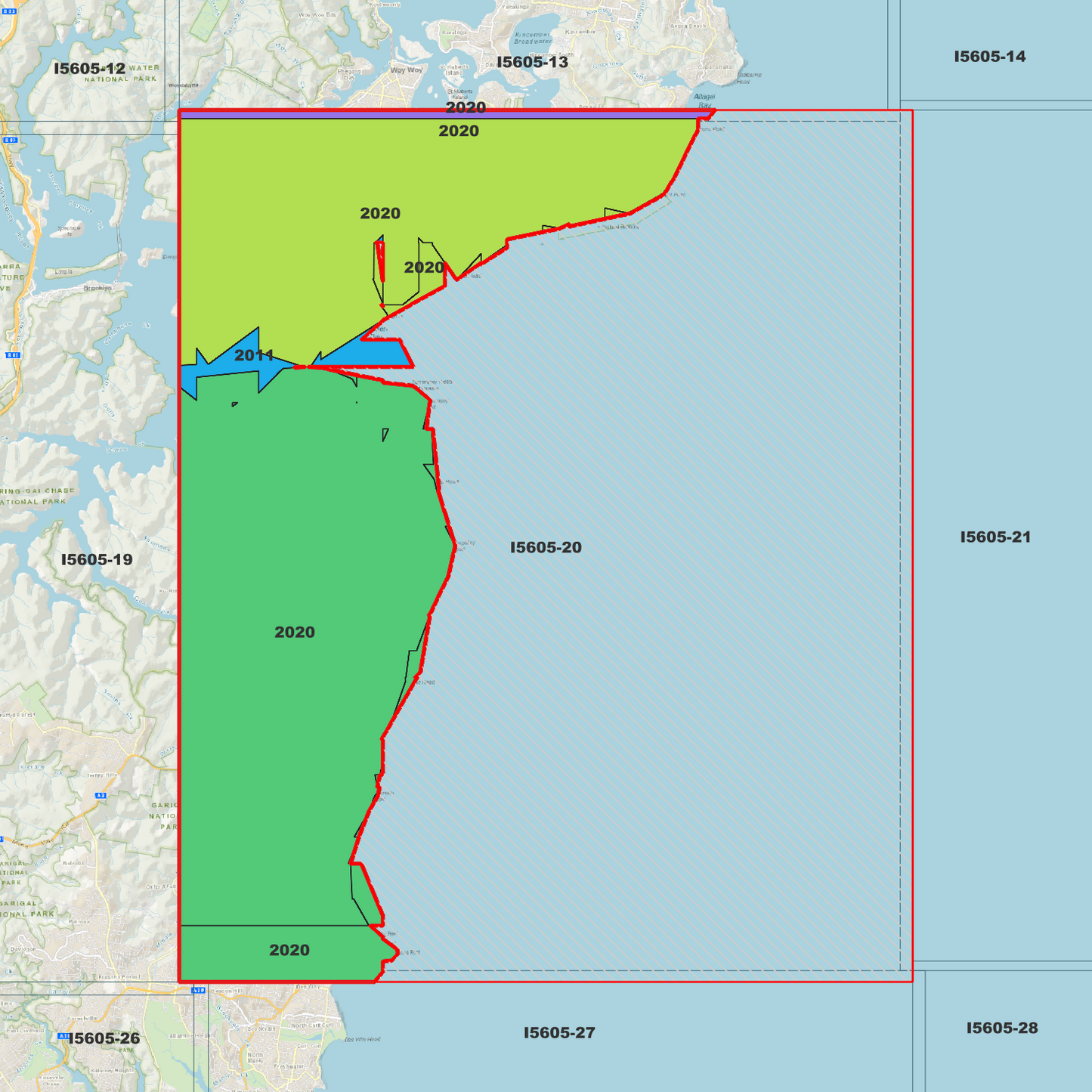Newport 1m Digital Elevation Model (I5605-20)