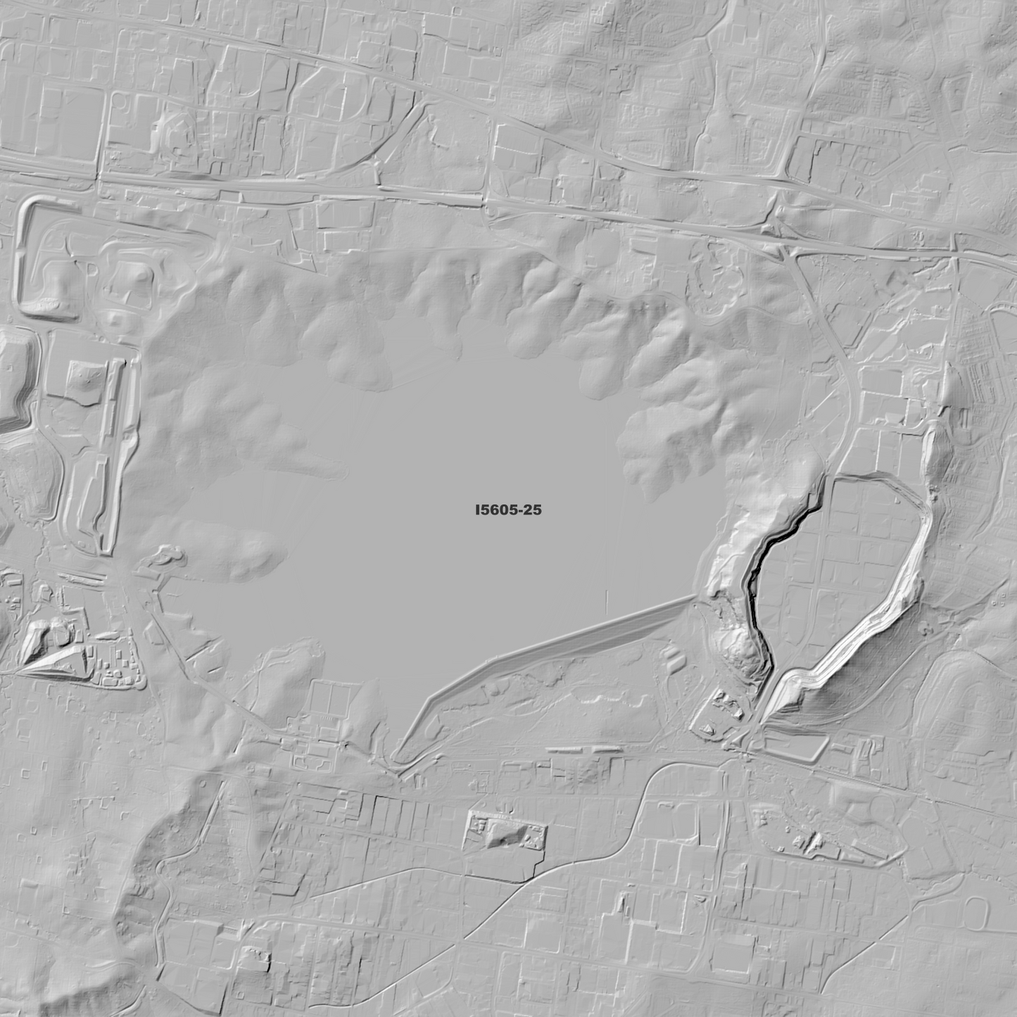 Liverpool 1m Digital Elevation Model (I5605-25)