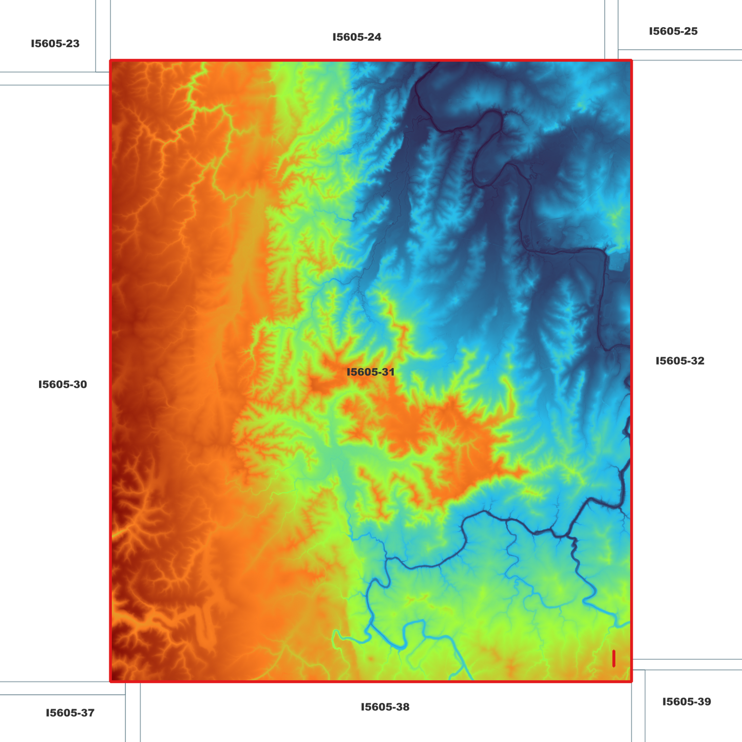 Picton 1m Digital Elevation Model (I5605-31)