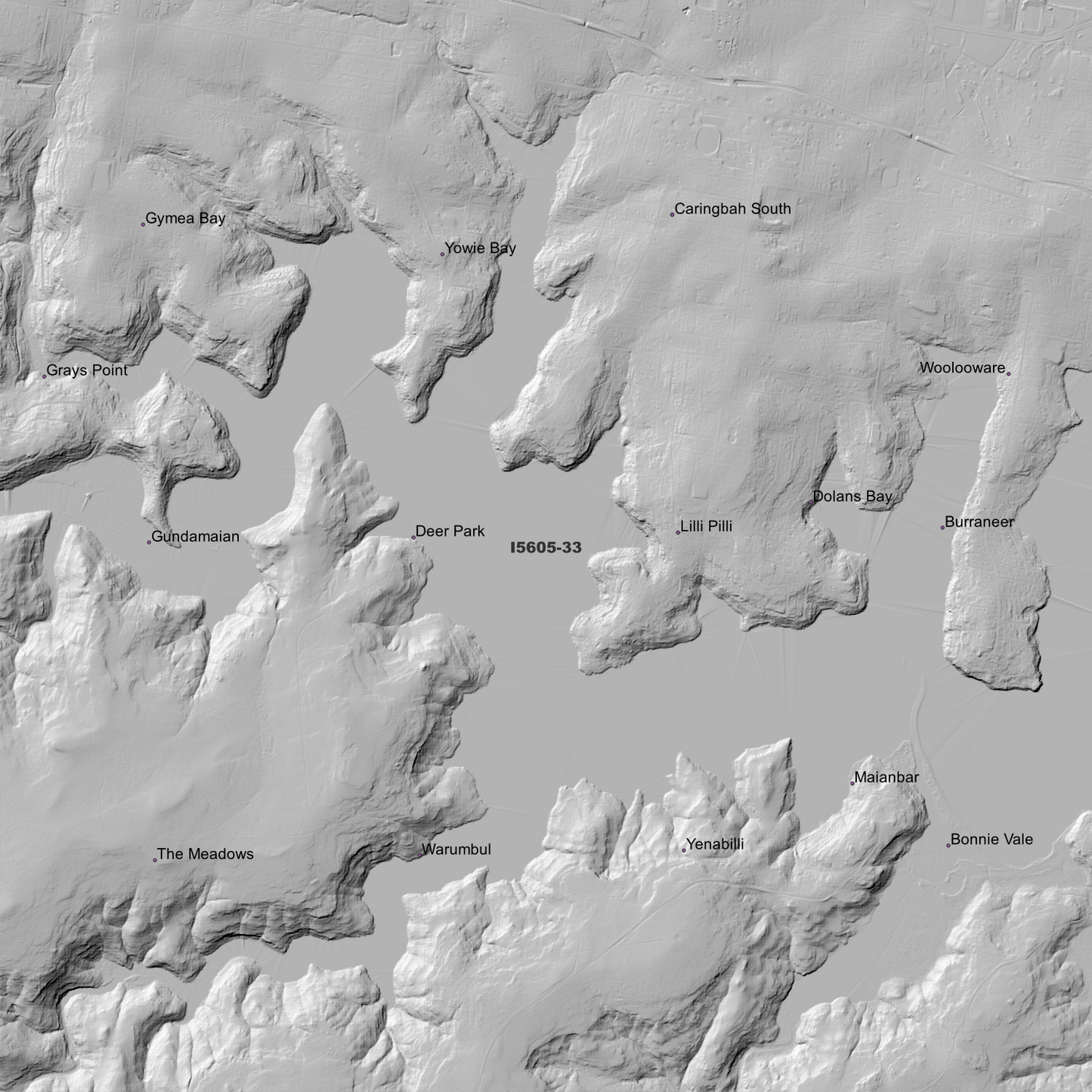 Cronulla 1m Digital Elevation Model (I5605-33)
