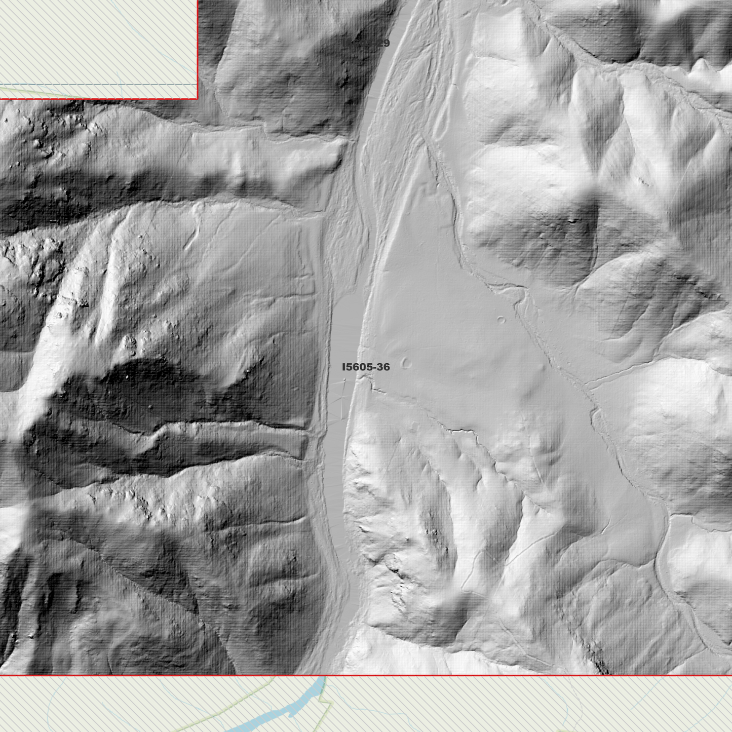 Bullio 1m & 2m Digital Elevation Models (I5605-36)