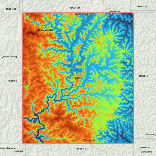 Wirraba 2m Digital Elevation Model (I5605-3)