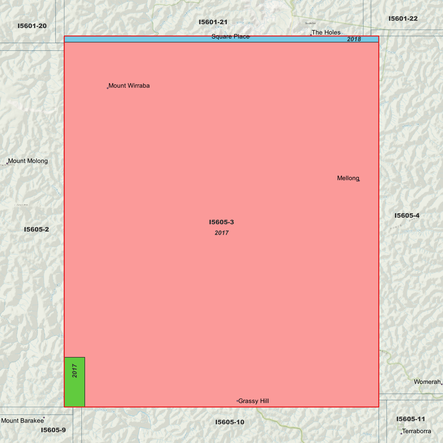 Wirraba 2m Digital Elevation Model (I5605-3)