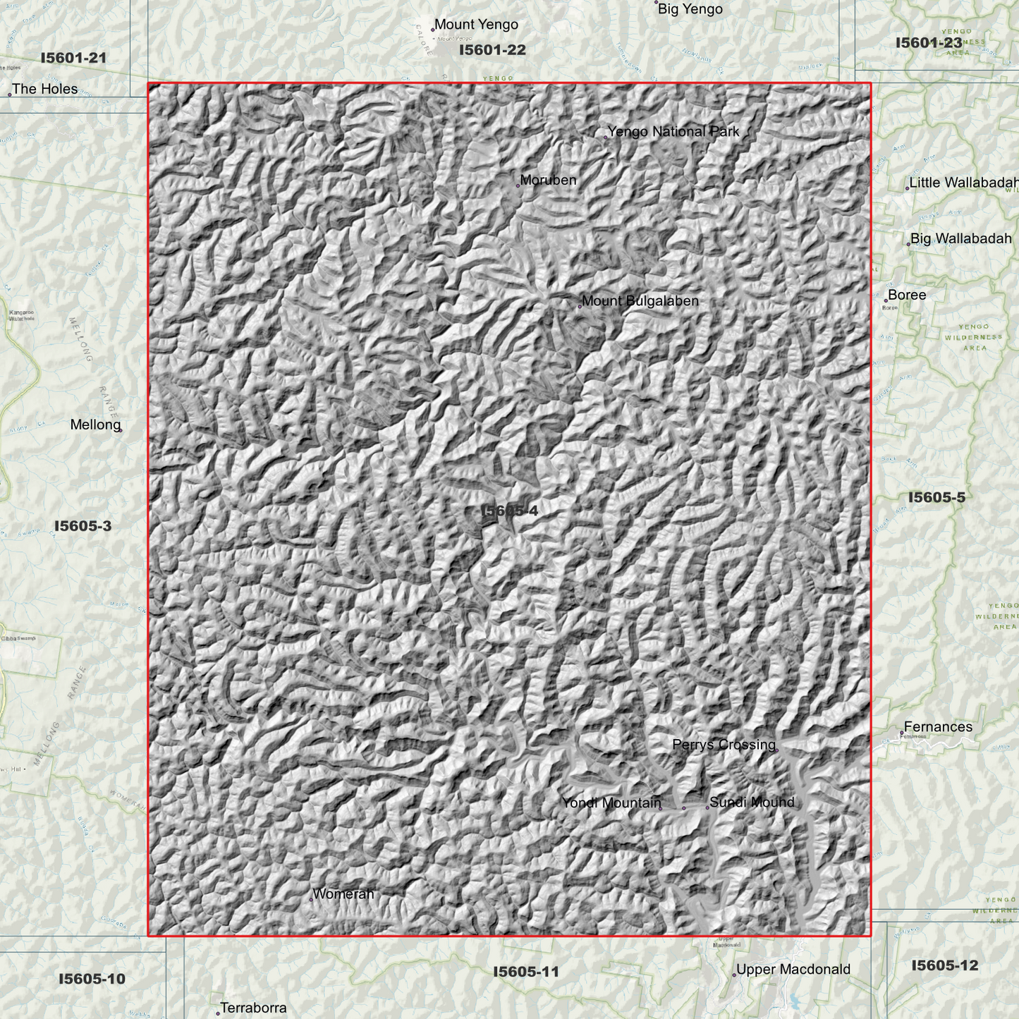 Bala 1m & 2m Digital Elevation Models (I5605-4)