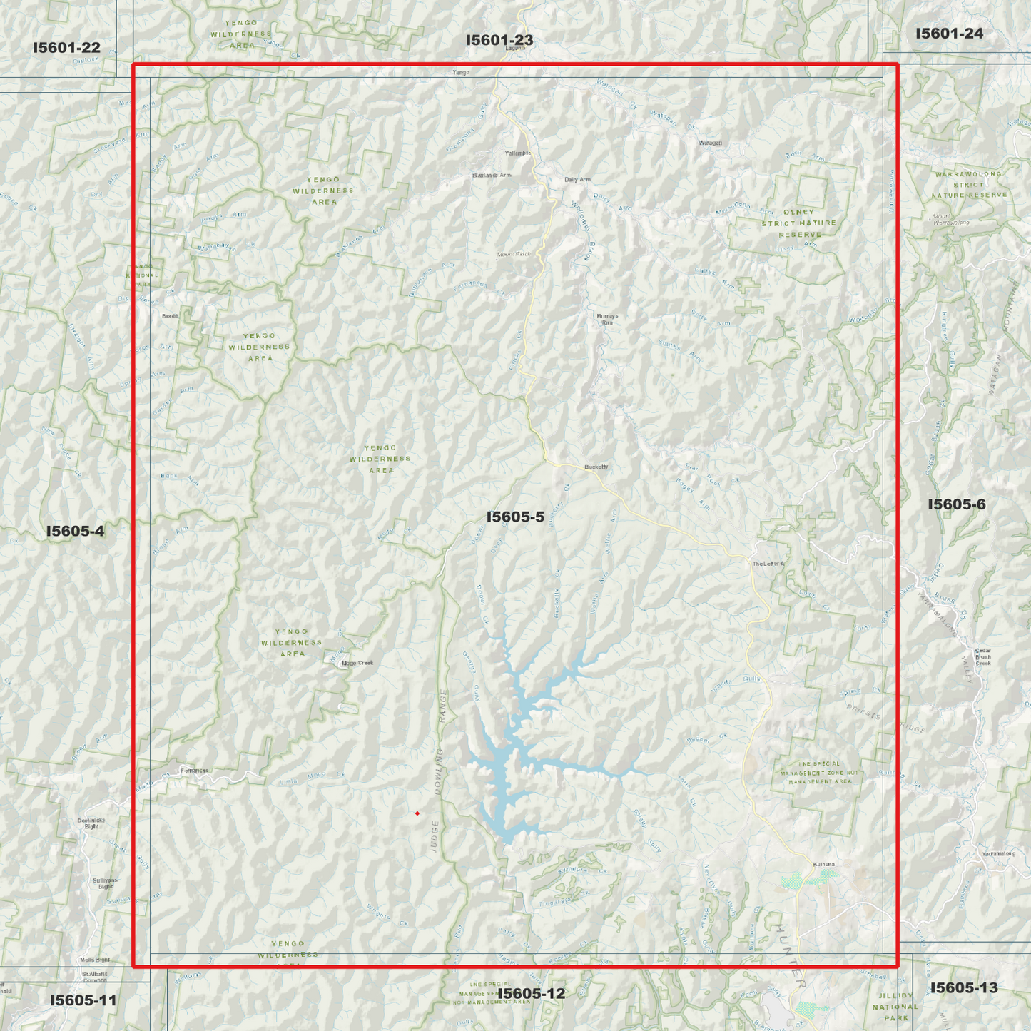 Yengo 1m Digital Elevation Model (I5605-5)