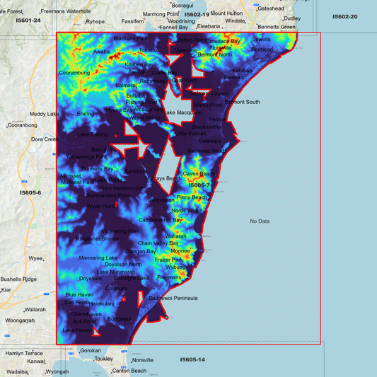 Budgewoi 1m Digital Elevation Model (I5605-7)