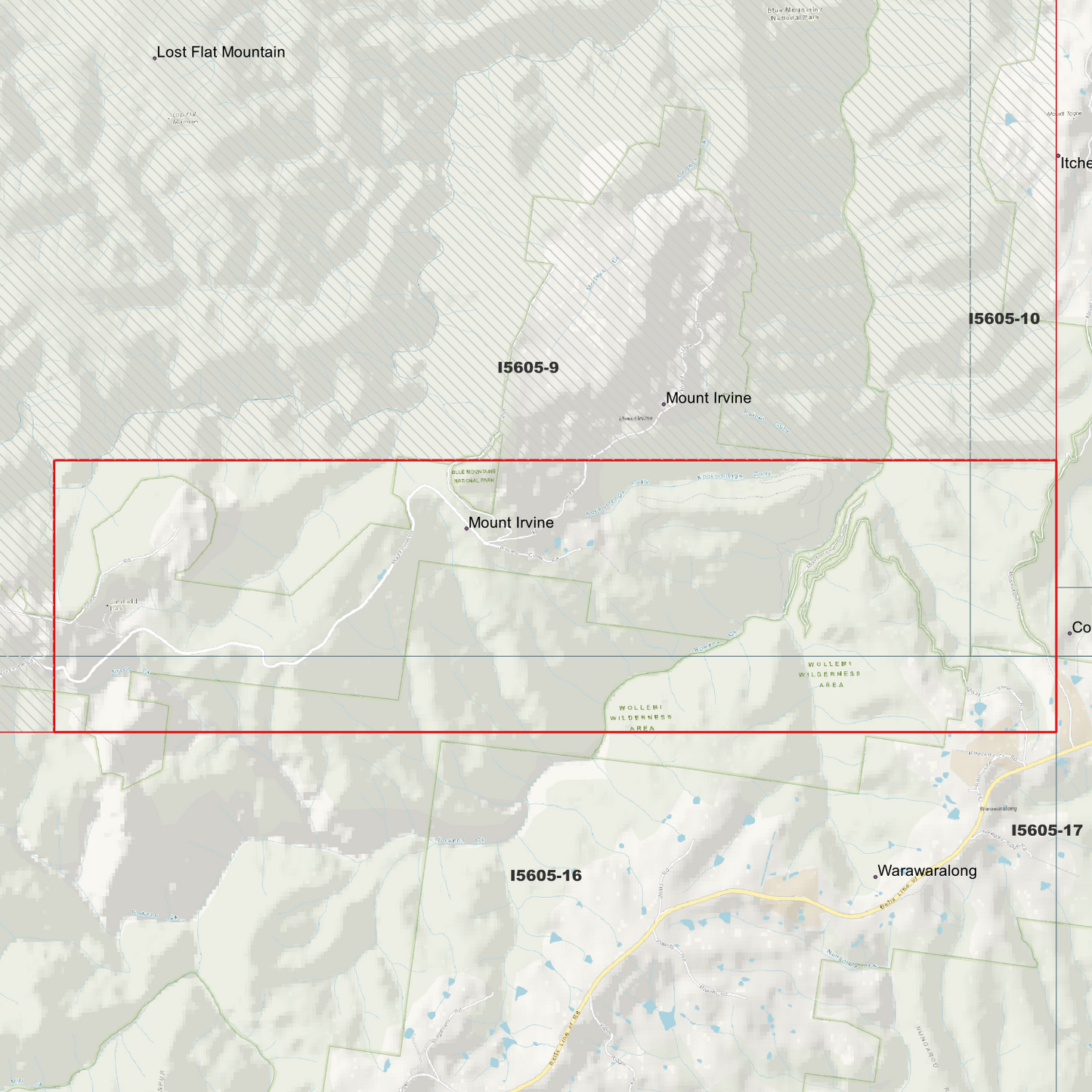 Wallangambe 1m & 2m Digital Elevation Models (I5605-9)