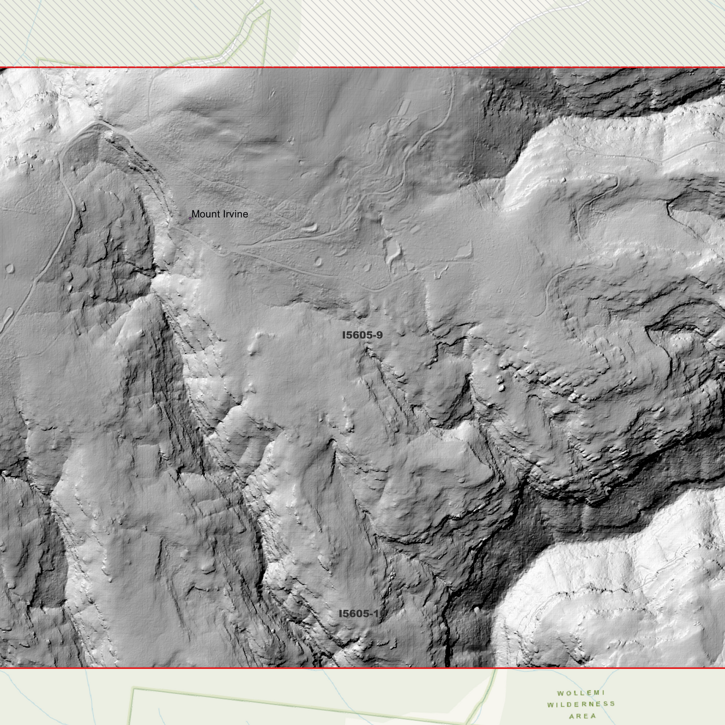 Wallangambe 1m & 2m Digital Elevation Models (I5605-9)