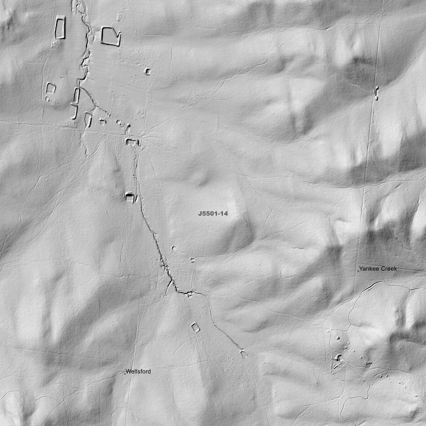 Huntly 1m Digital Elevation Models (J5501-14)