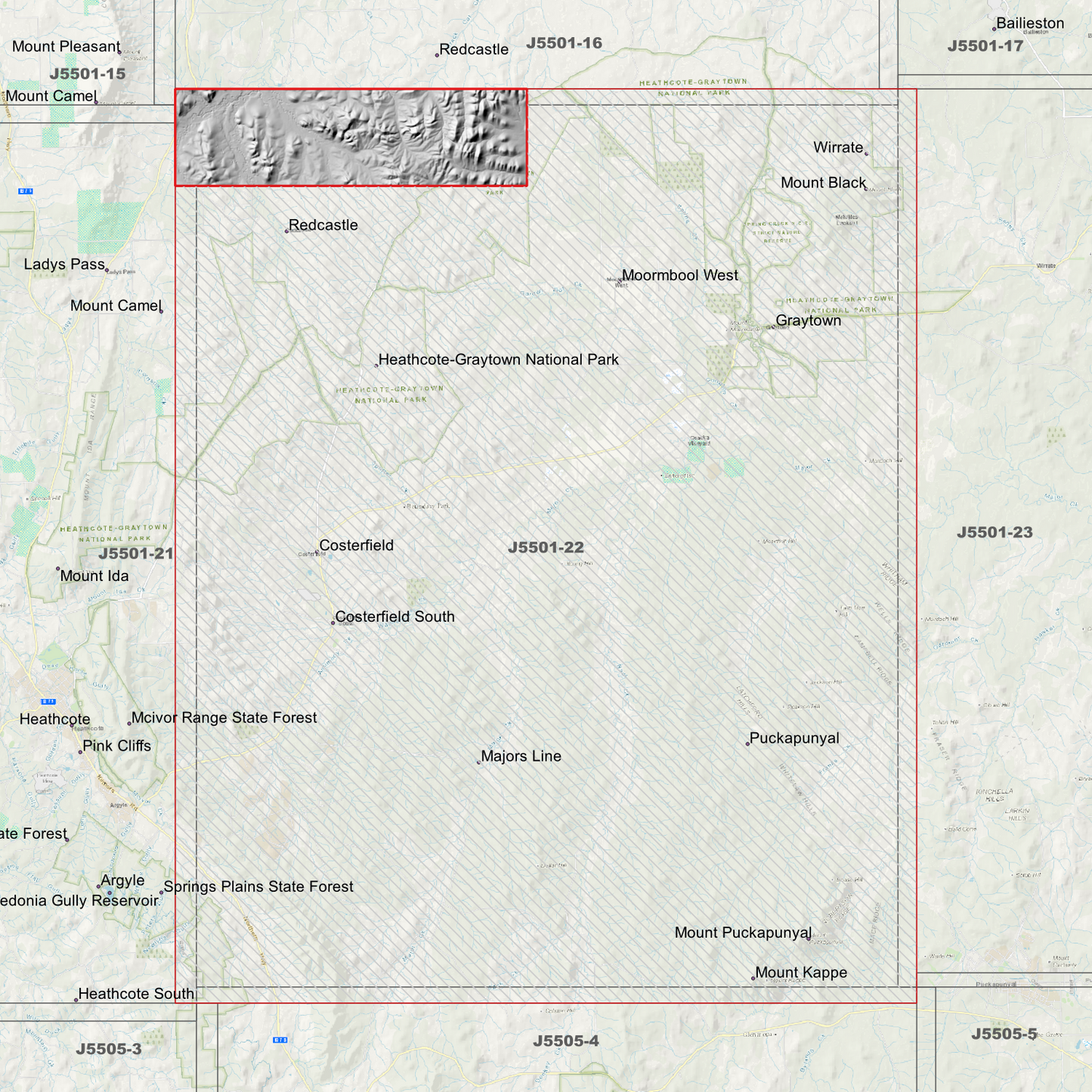 Graytown 1m Digital Elevation Models (J5501-22)