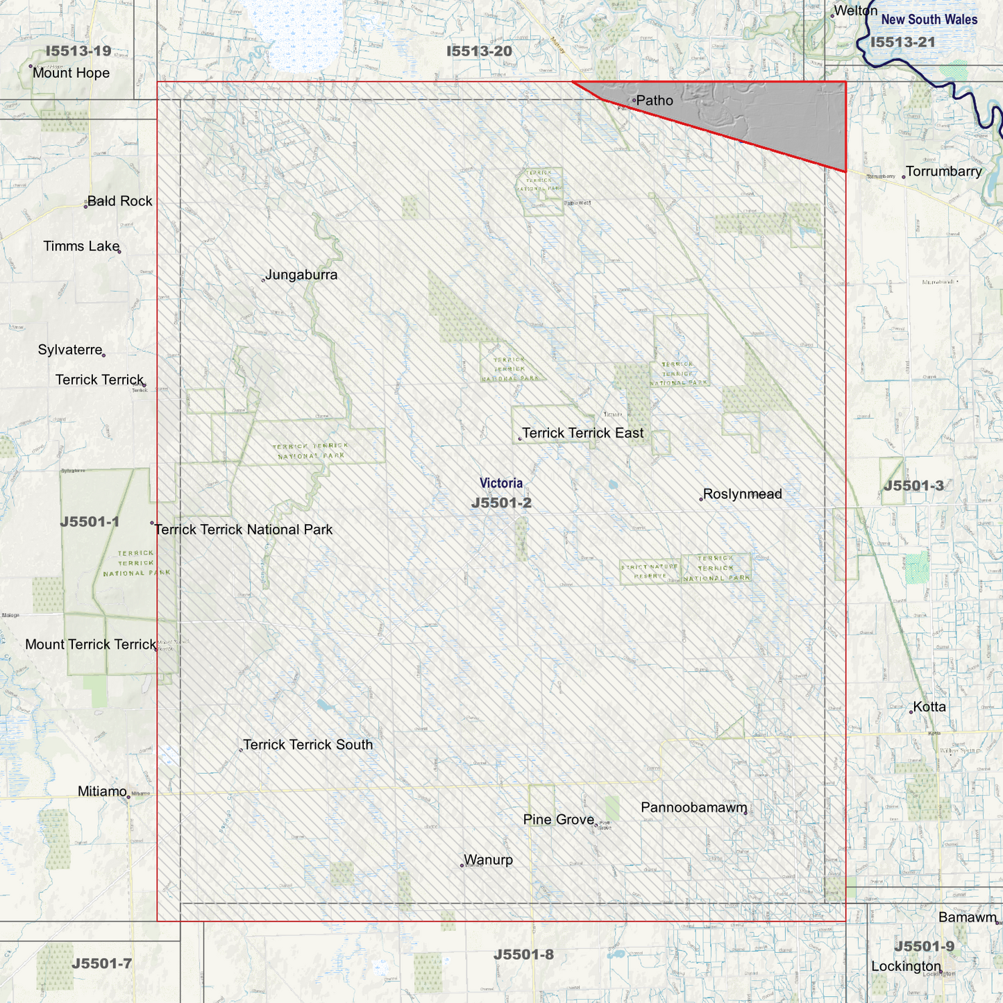 Terrick 1m & 2m Digital Elevation Models (J5501-2)