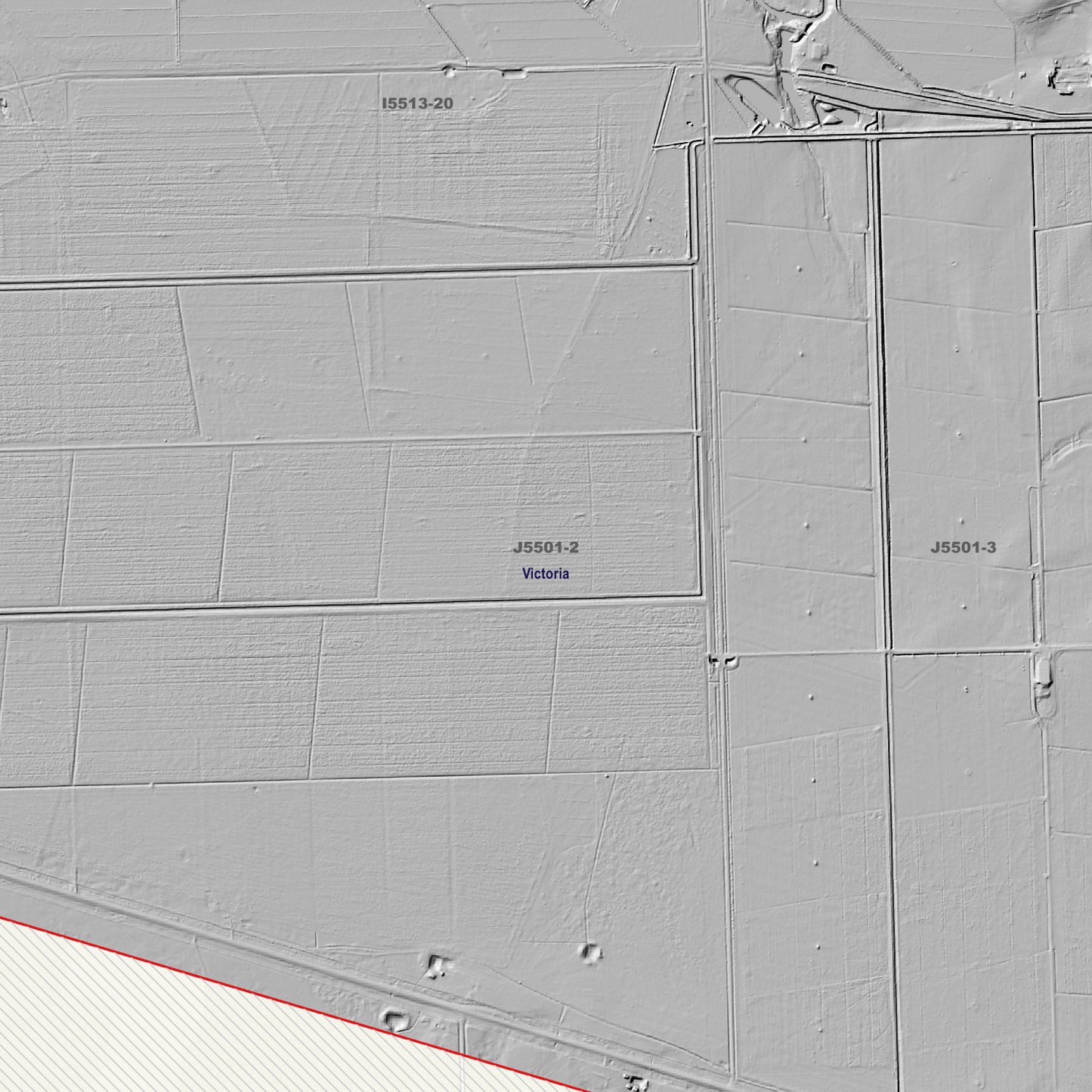 Terrick 1m & 2m Digital Elevation Models (J5501-2)