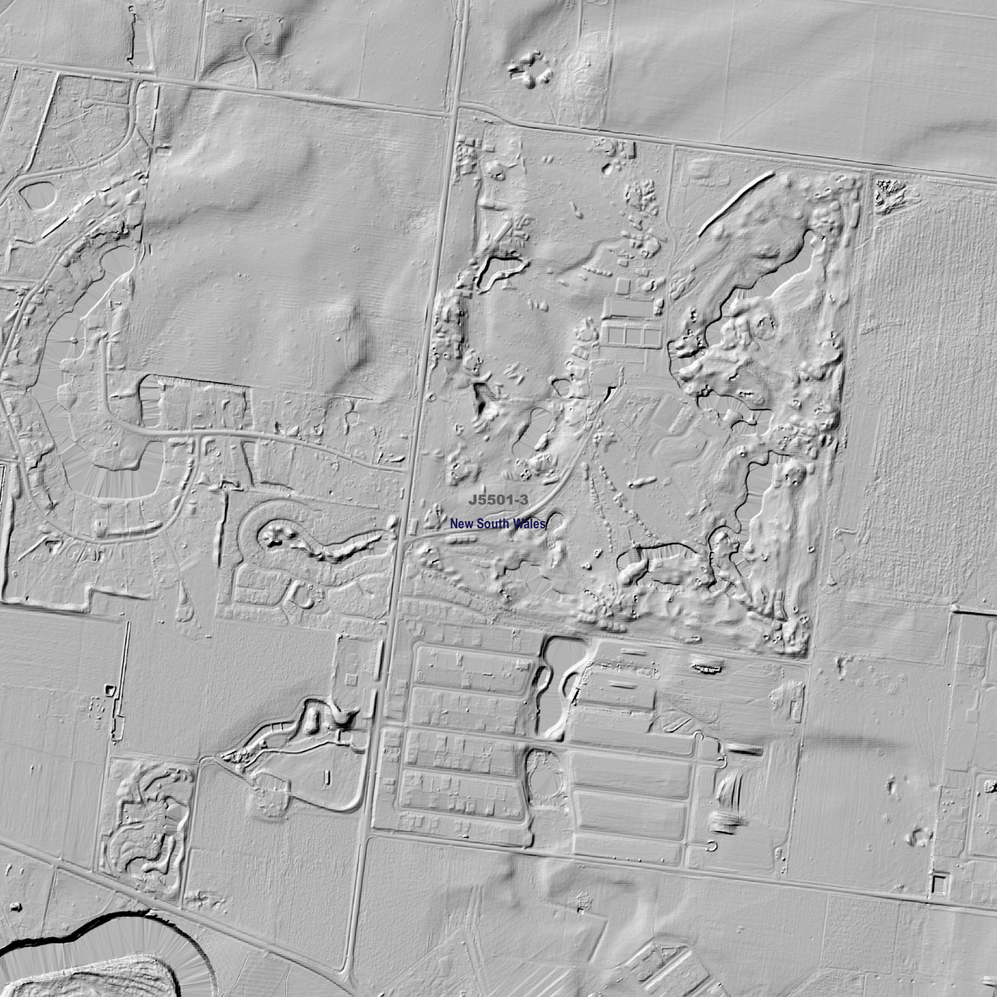 Torrumbarry 1m & 2m Digital Elevation Models (J5501-3)