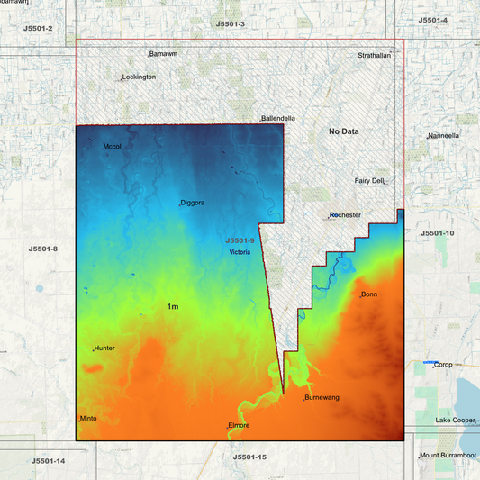 Rochester 1m Digital Elevation Models (J5501-9)