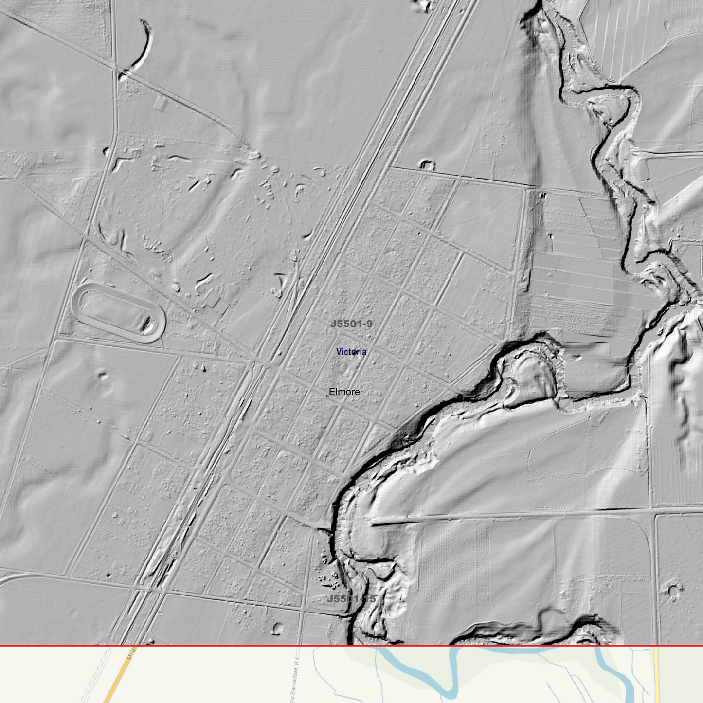 Rochester 1m Digital Elevation Models (J5501-9)