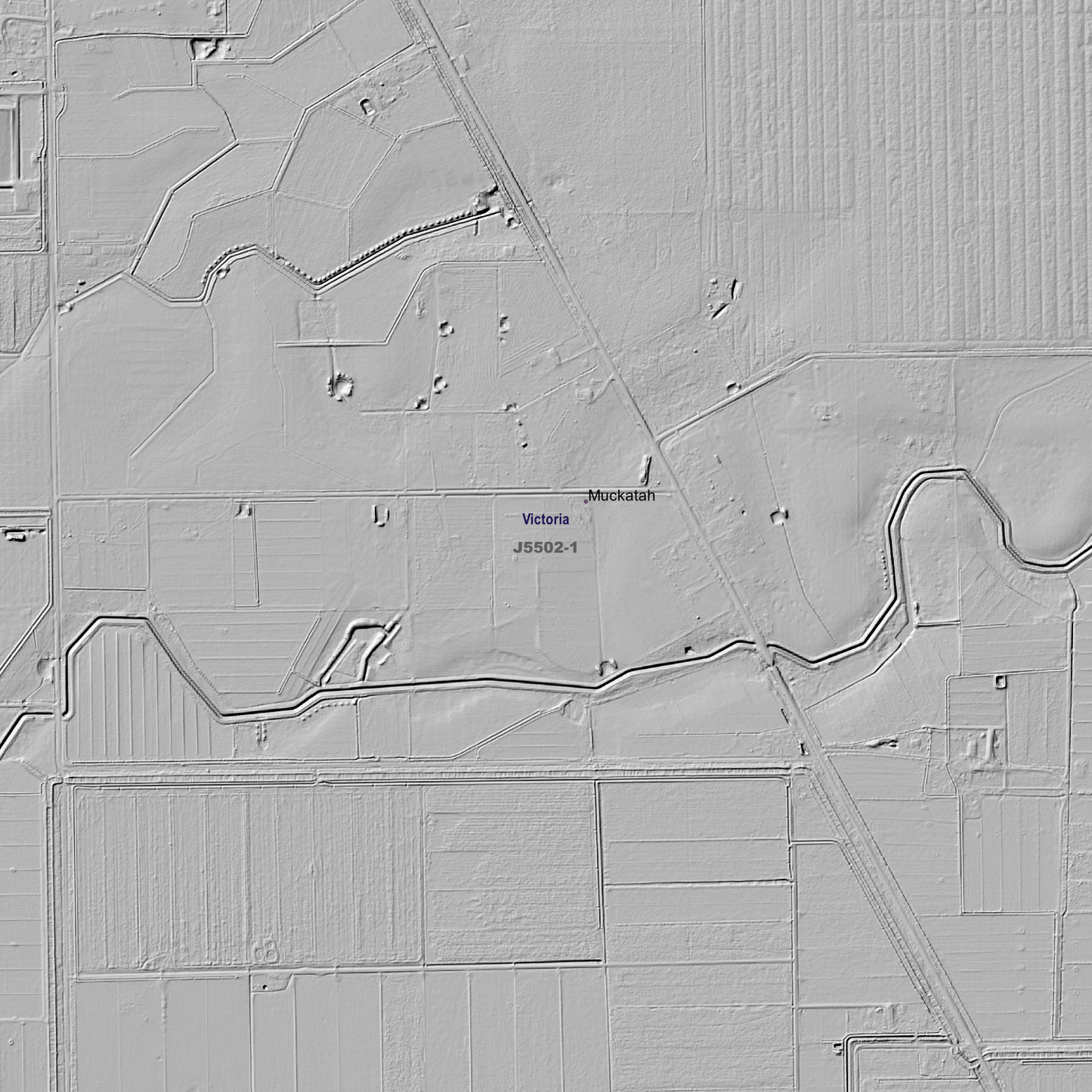 Muckatah 1m Digital Elevation Models (J5502-1)