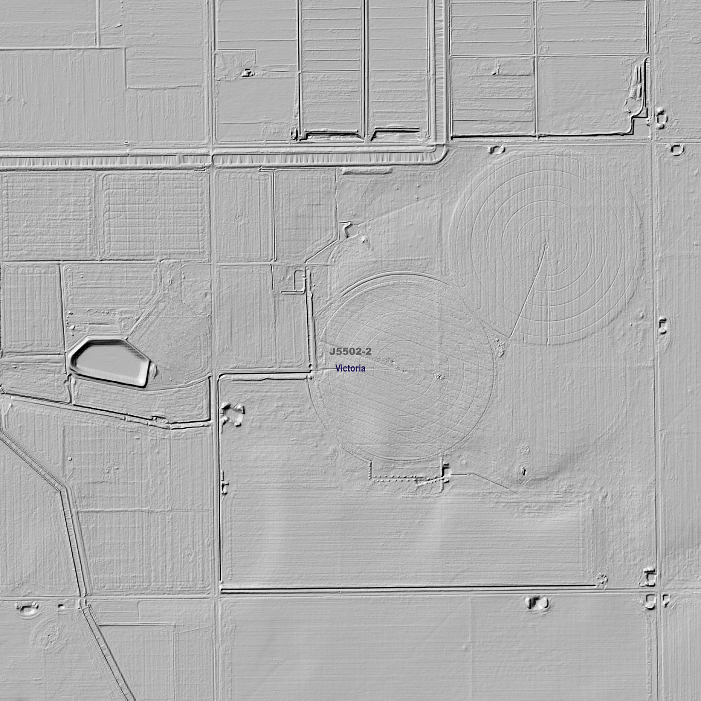 Burramine 1m Digital Elevation Models (J5502-2)