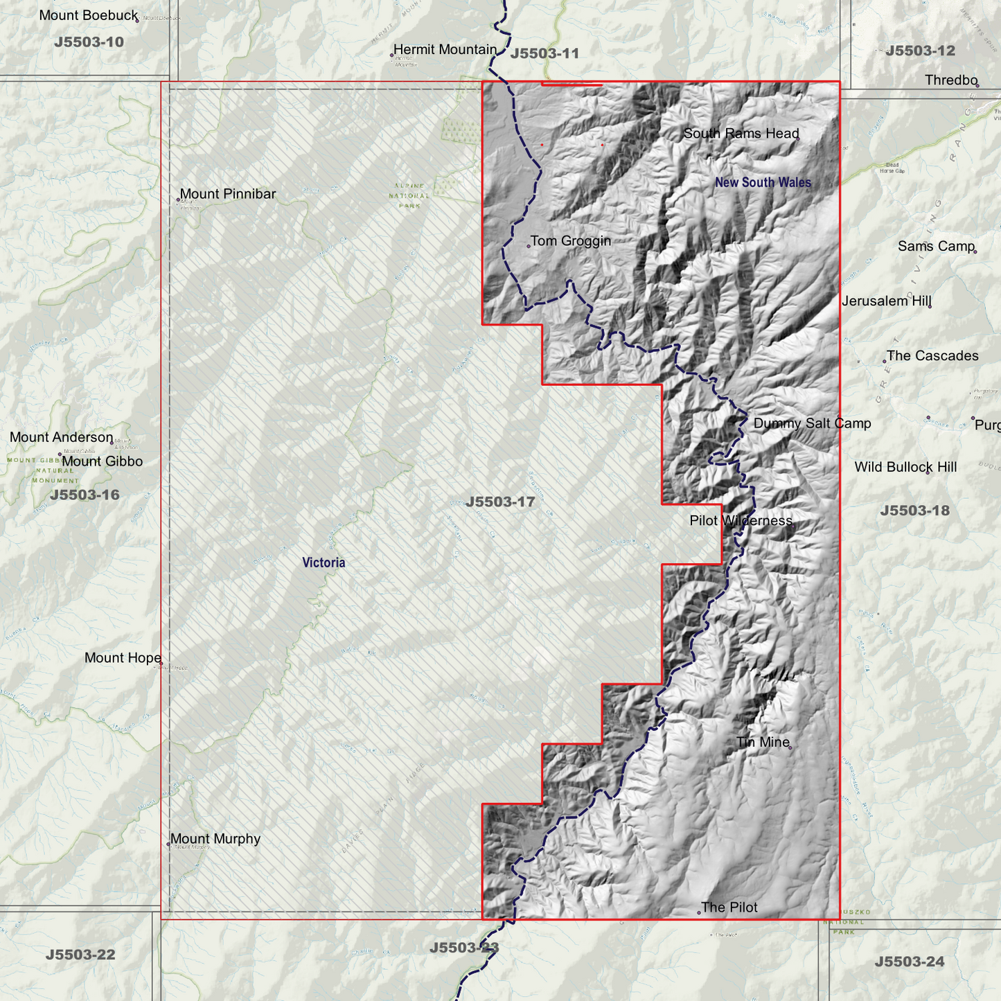 Tom Groggin 2m Digital Elevation Models (J5503-17)