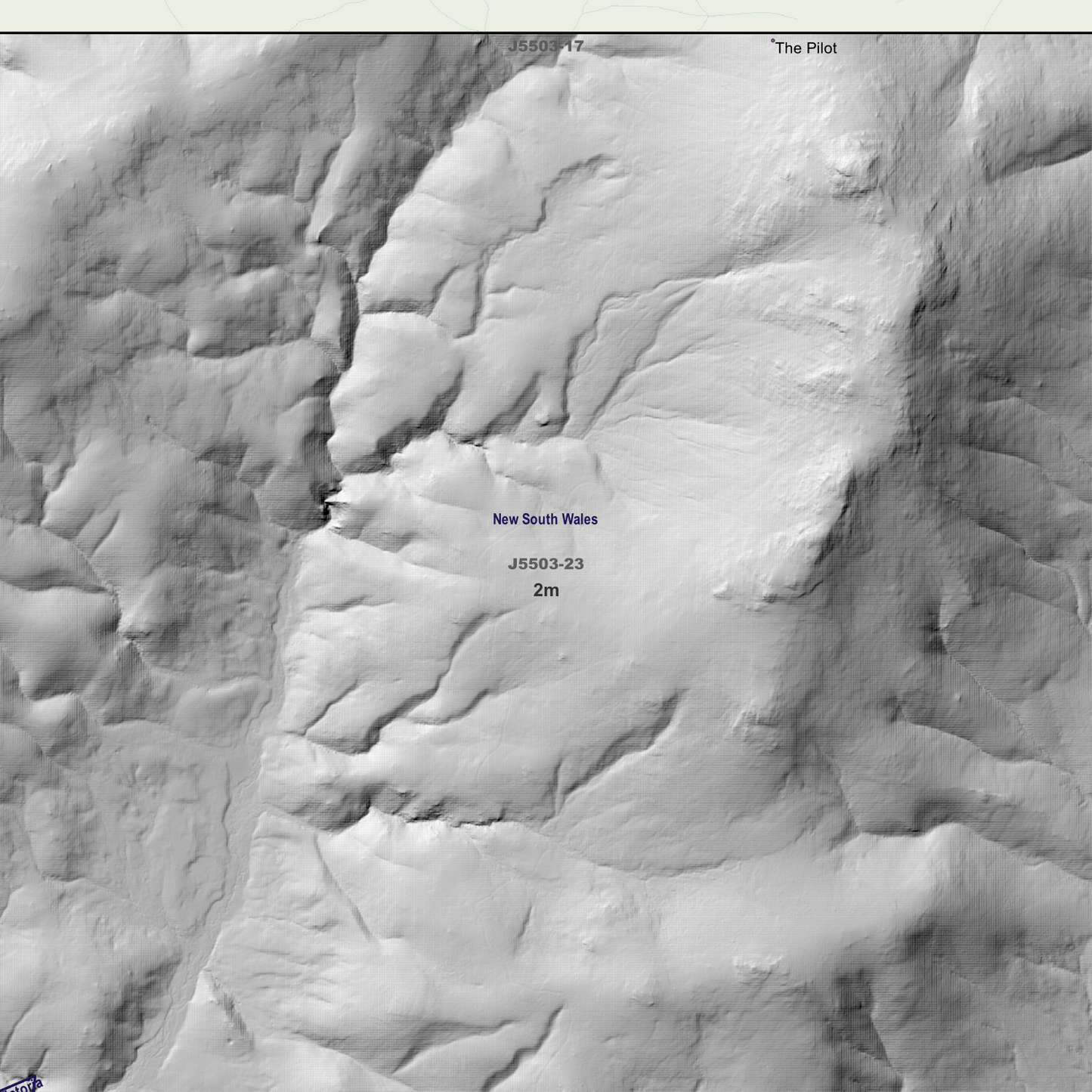 Cobberas 2m Digital Elevation Models (J5503-23)